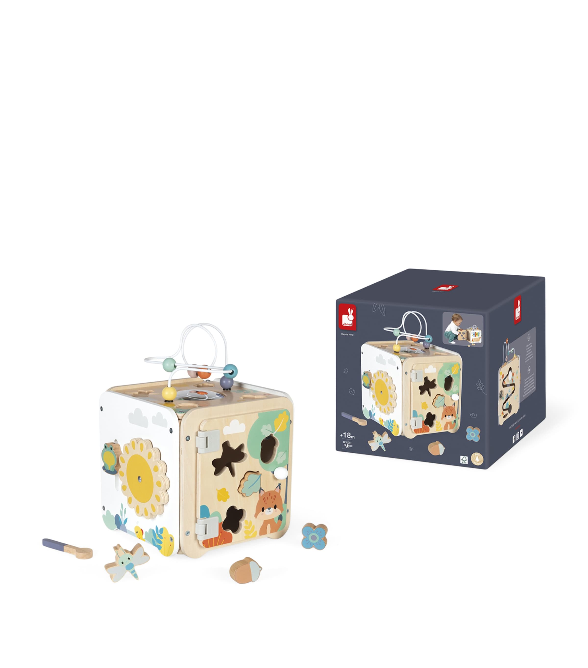 Janod Multi Activity Cube Image 2