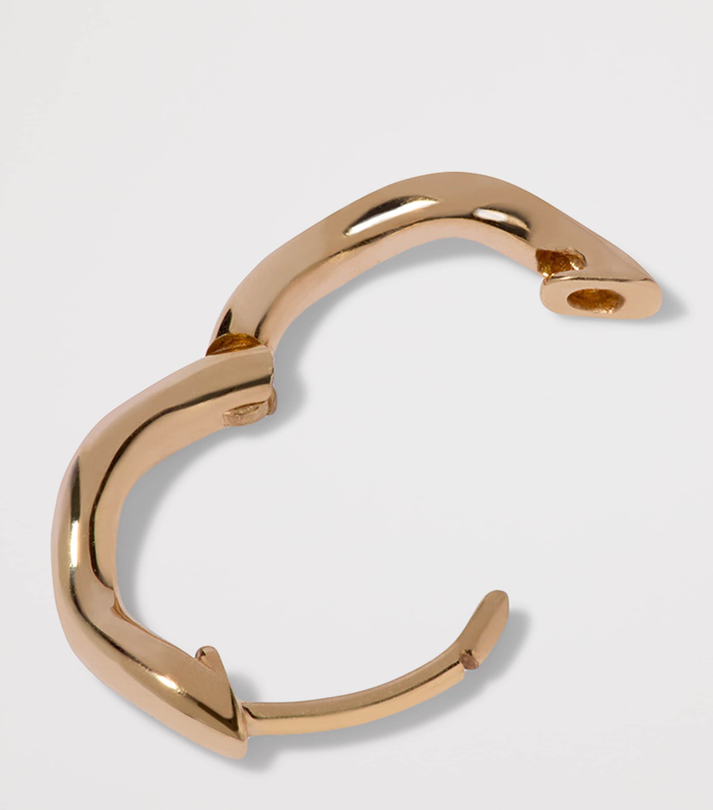 Annoushka Yellow Gold Whoopsie Daisy Small Hoop Earrings Image 3