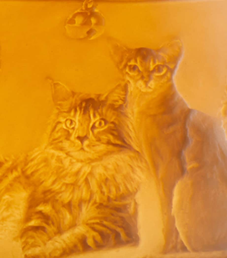 Cats LED Votivelight BLANC Image 2