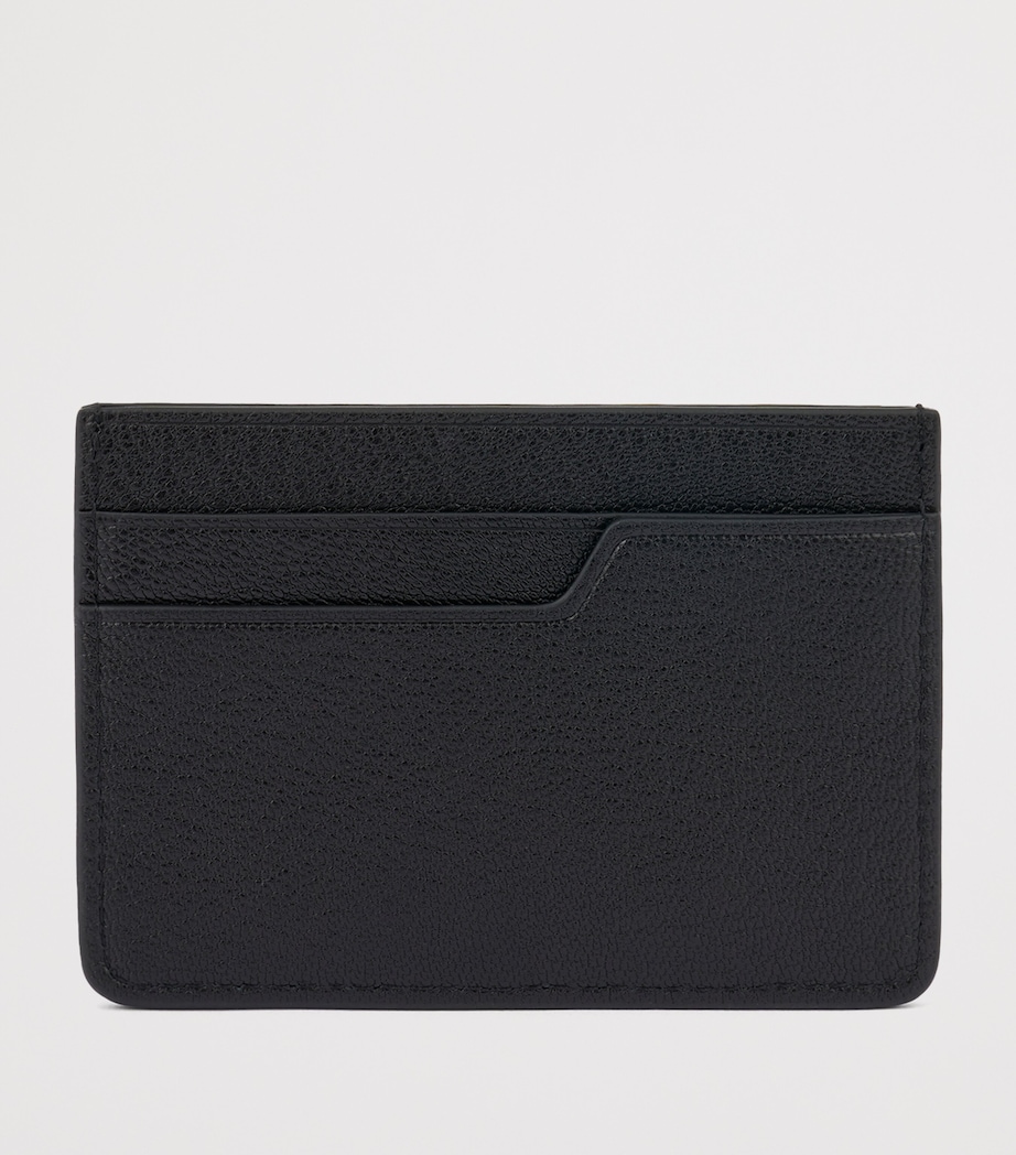 Leather Eyes Card Holder BLACK Image 3