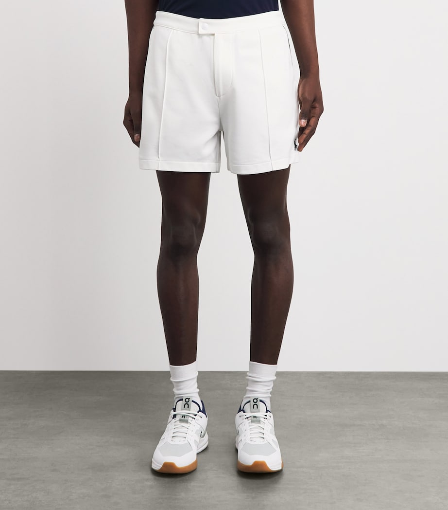 RLX Ralph Lauren Mens Tricot Sports Shorts Ceramic White Image 4