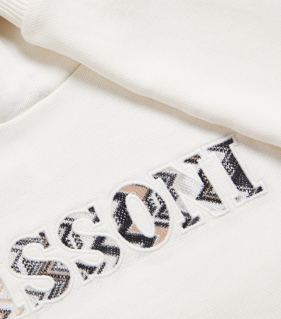 Missoni Kids Cotton Logo Hoodie (4-14 Years) Image 3