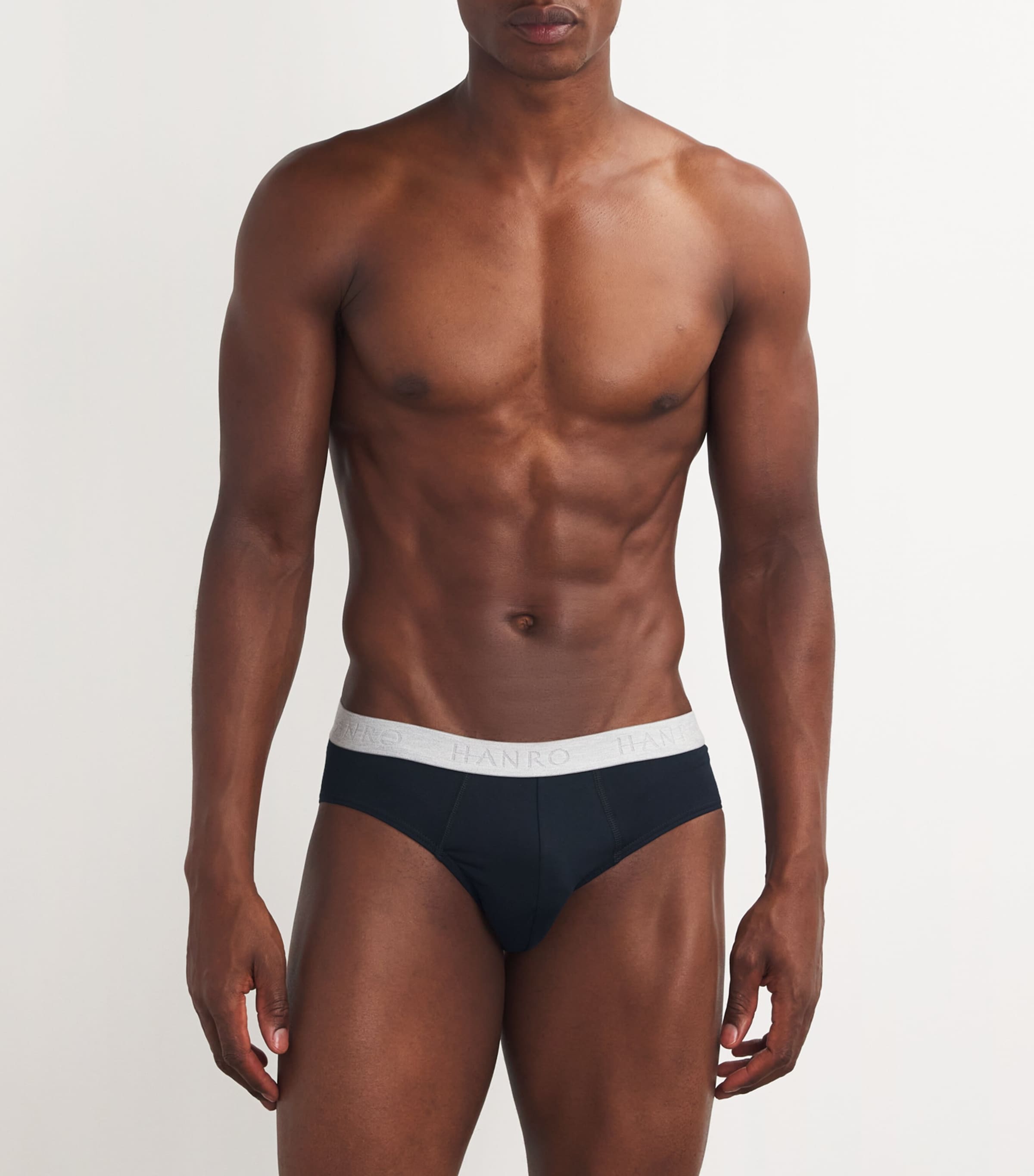 Cotton-Blend Essentials Briefs (Pack of 2) 0019/BLACK Image 2