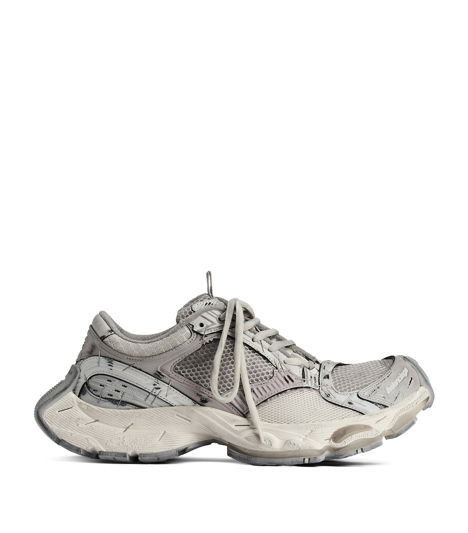 Distressed Stapler Sneakers 9191 Image 1
