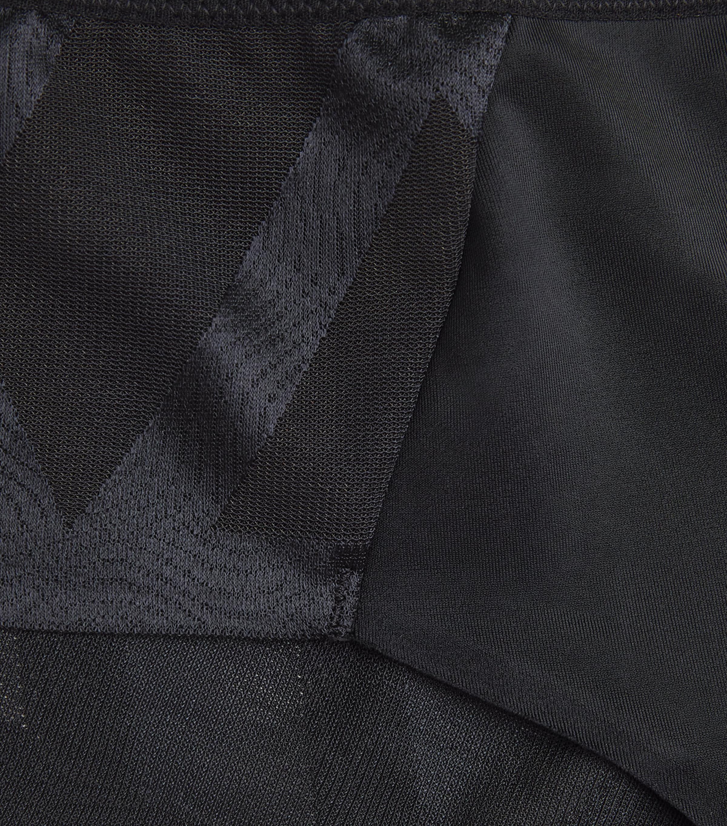 Chantelle Womens Shorty Glaze Briefs Black Image 4