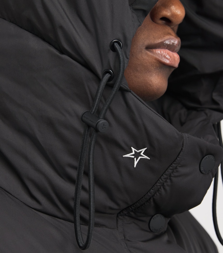 Perfect Moment Womens Down Cropped Puffer Jacket Black Image 6