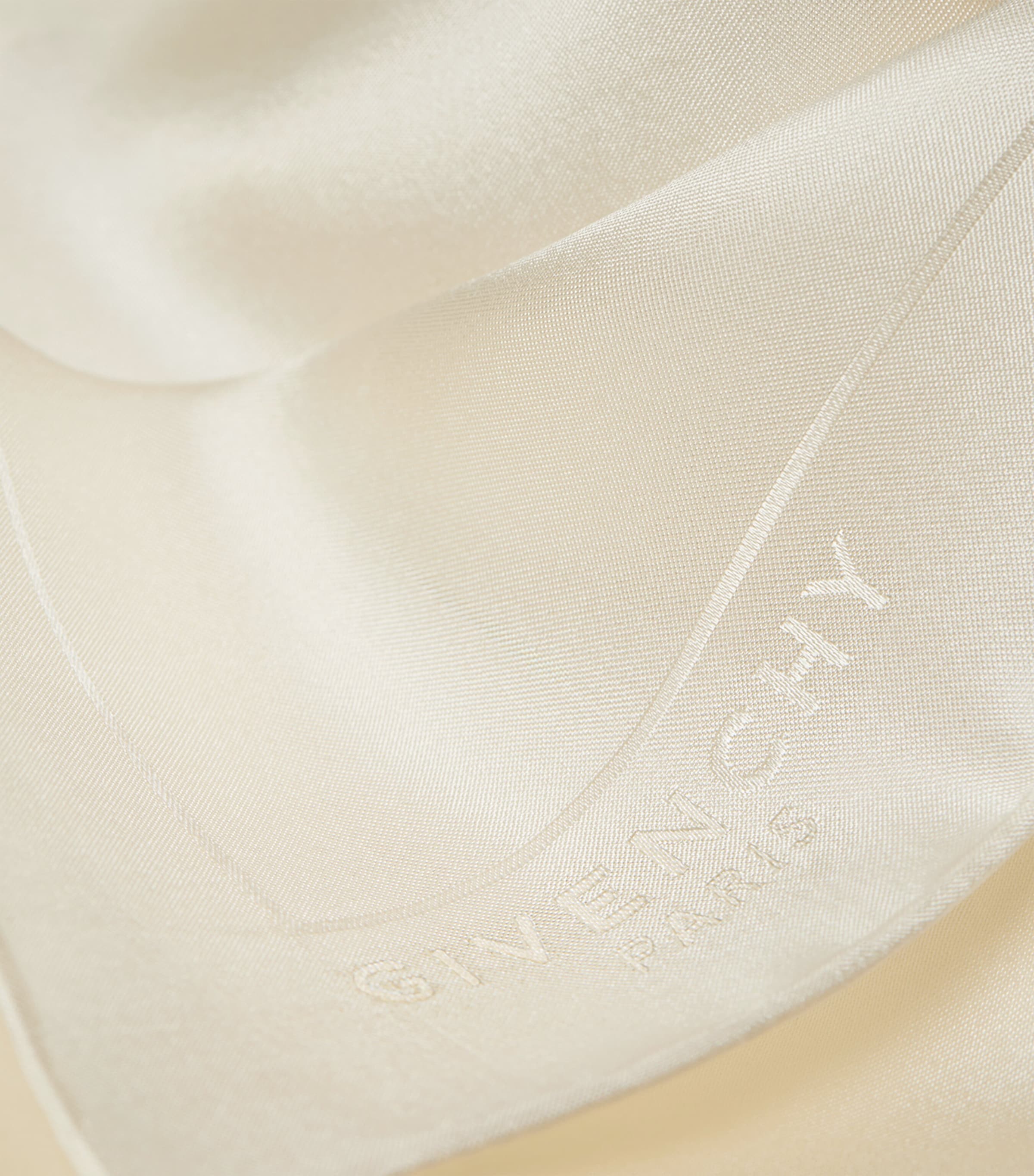 Givenchy Silk Logo Pocket Square Image 2