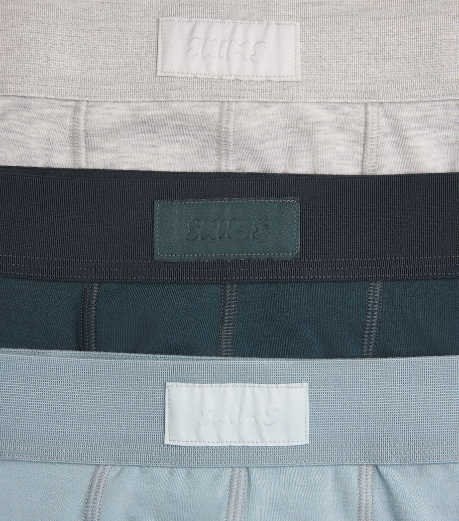 Skims Mens Stretch-Jersey Boxer Briefs (Pack of 3) Bo Bbr Skymult Image 5