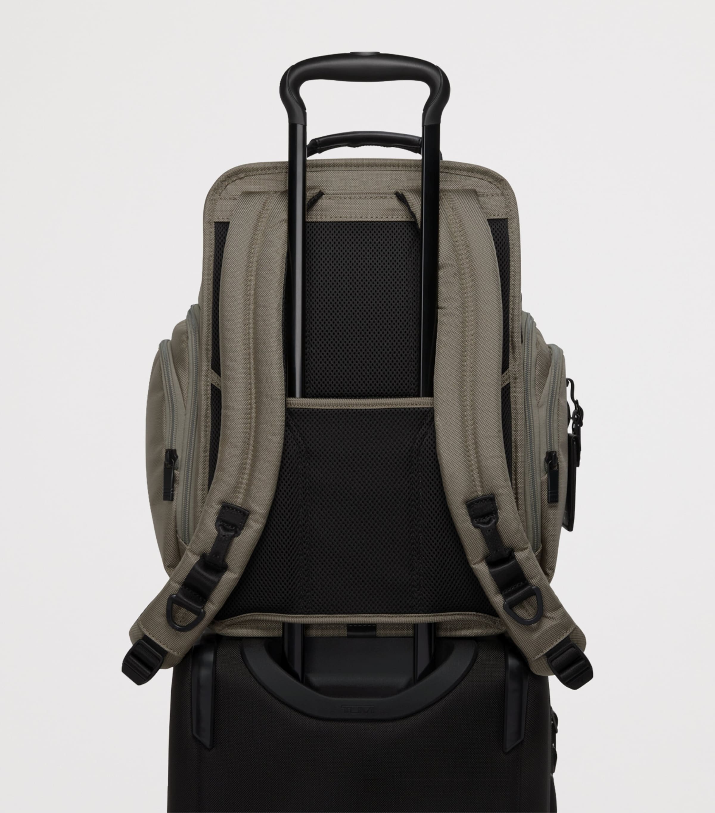 Alpha 4 TUMI Brief Pack Backpack GREY ALLOY A872 Image 4