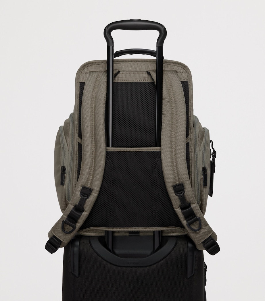 Alpha 4 TUMI Brief Pack Backpack GREY ALLOY A872 Image 4