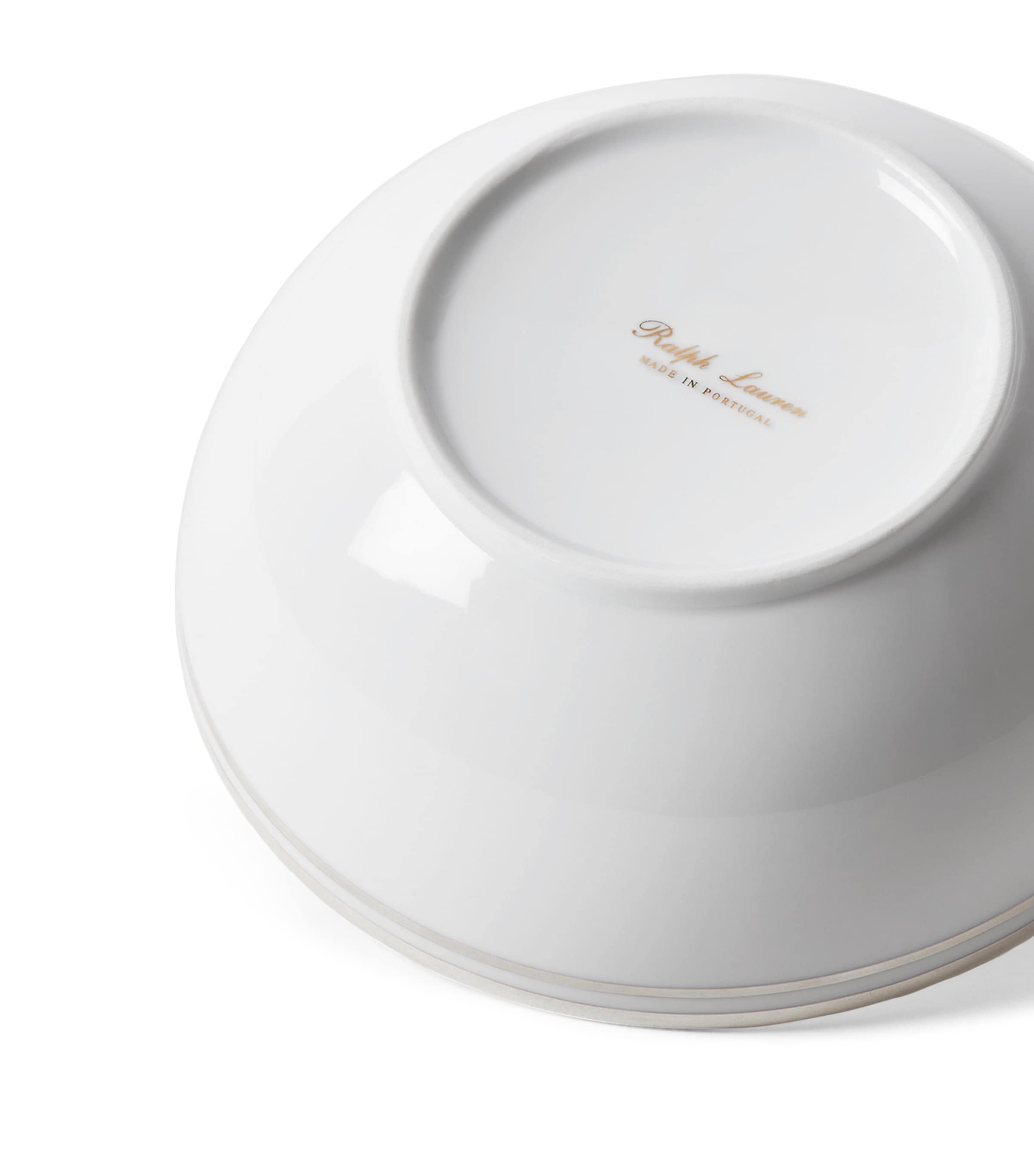 Porcelain Wilshire Cereal Bowl (15cm) SILVER/WHITE Image 3