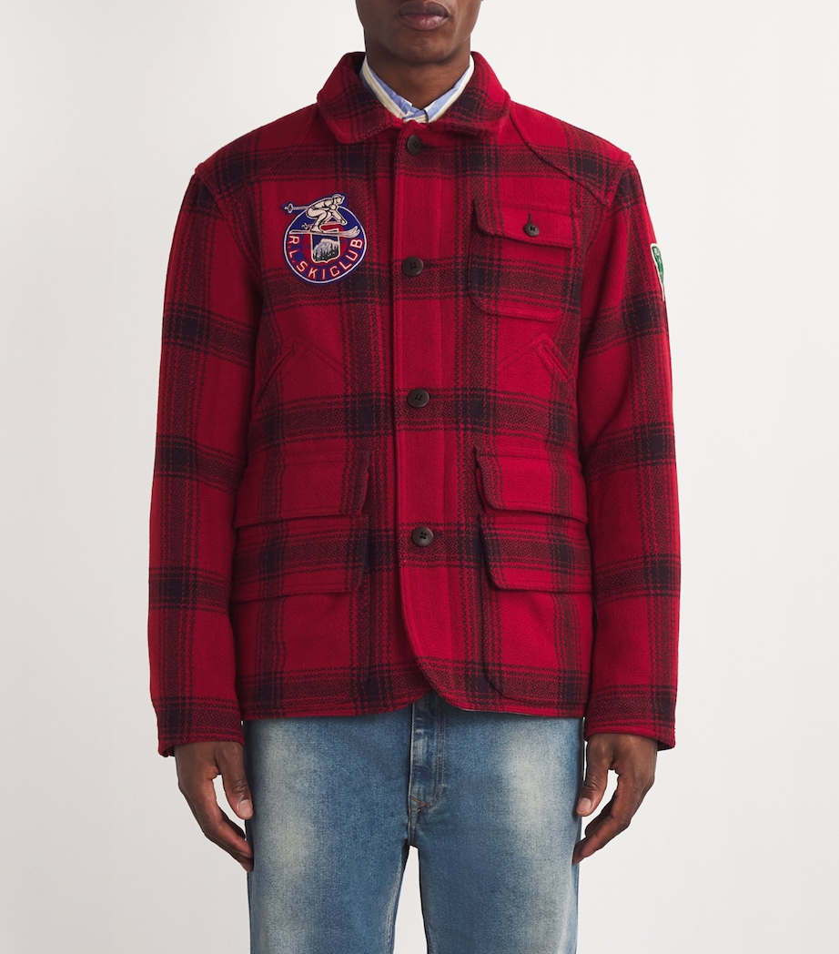 Wool Check Jacket MULTI Image 3