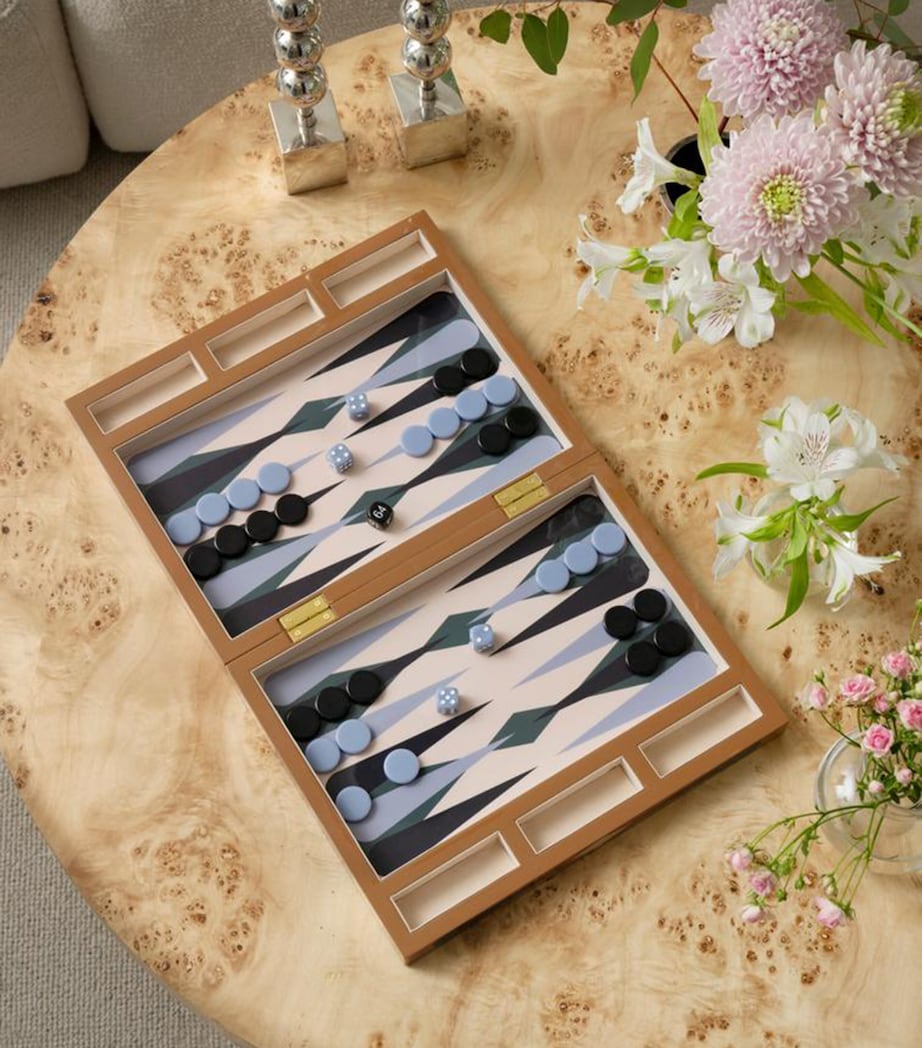 Lacquered Backgammon Set MULTI Image 5