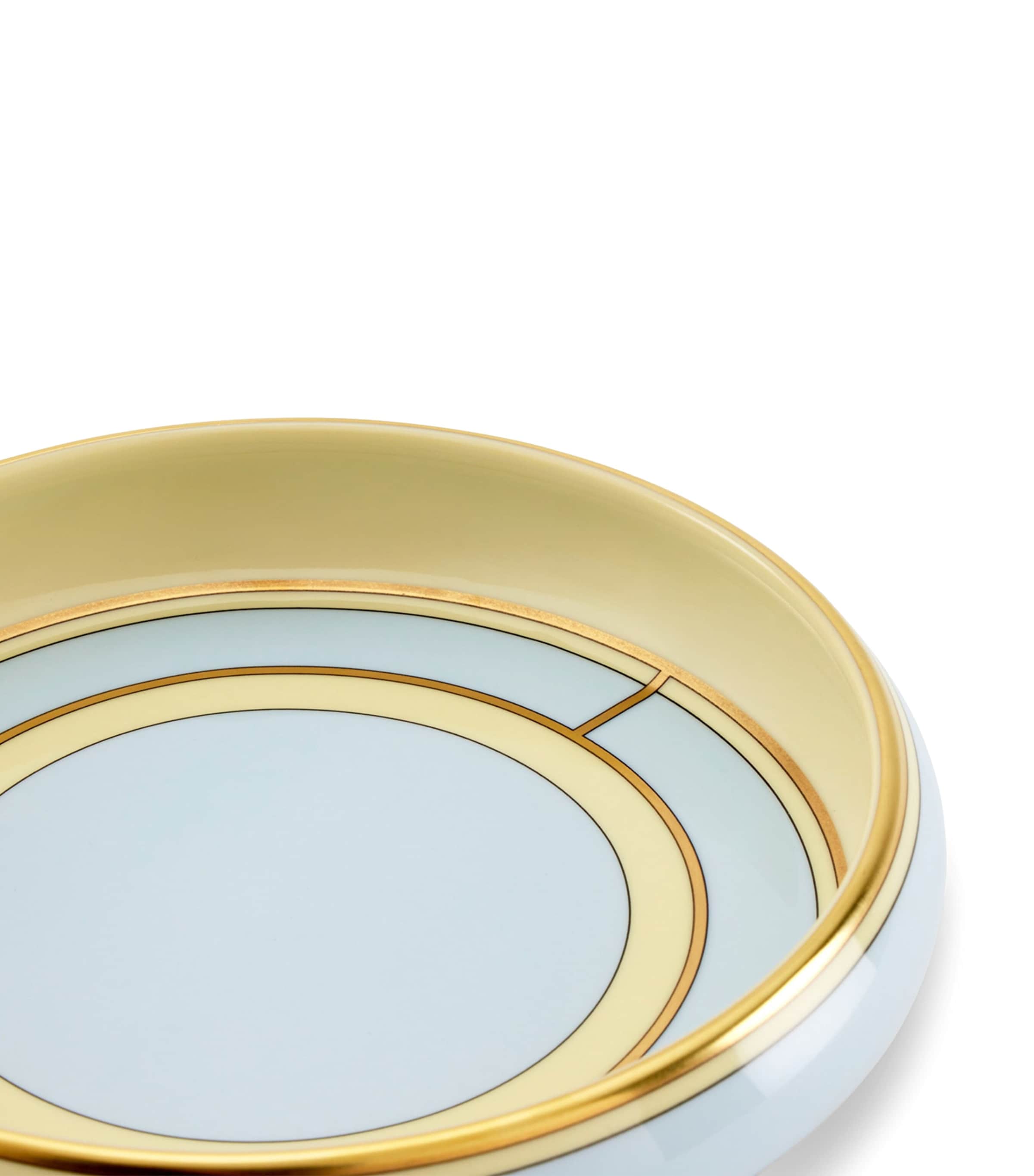 Porcelain Colonna Diva Celeste Round Tray (17cm) G00134903 Image 4