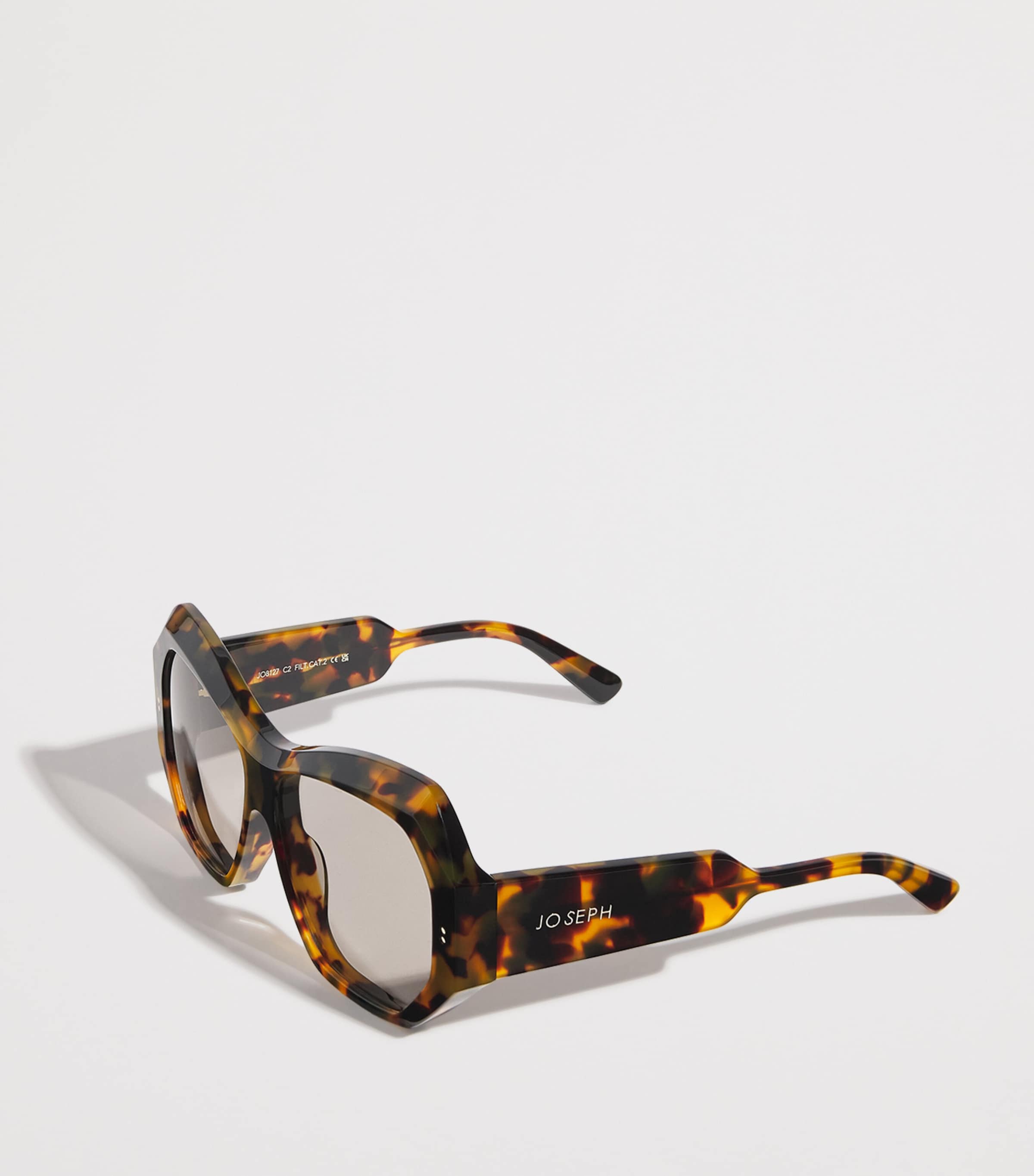 Joseph Butterfly Slima Sunglasses Tortoise Image 2