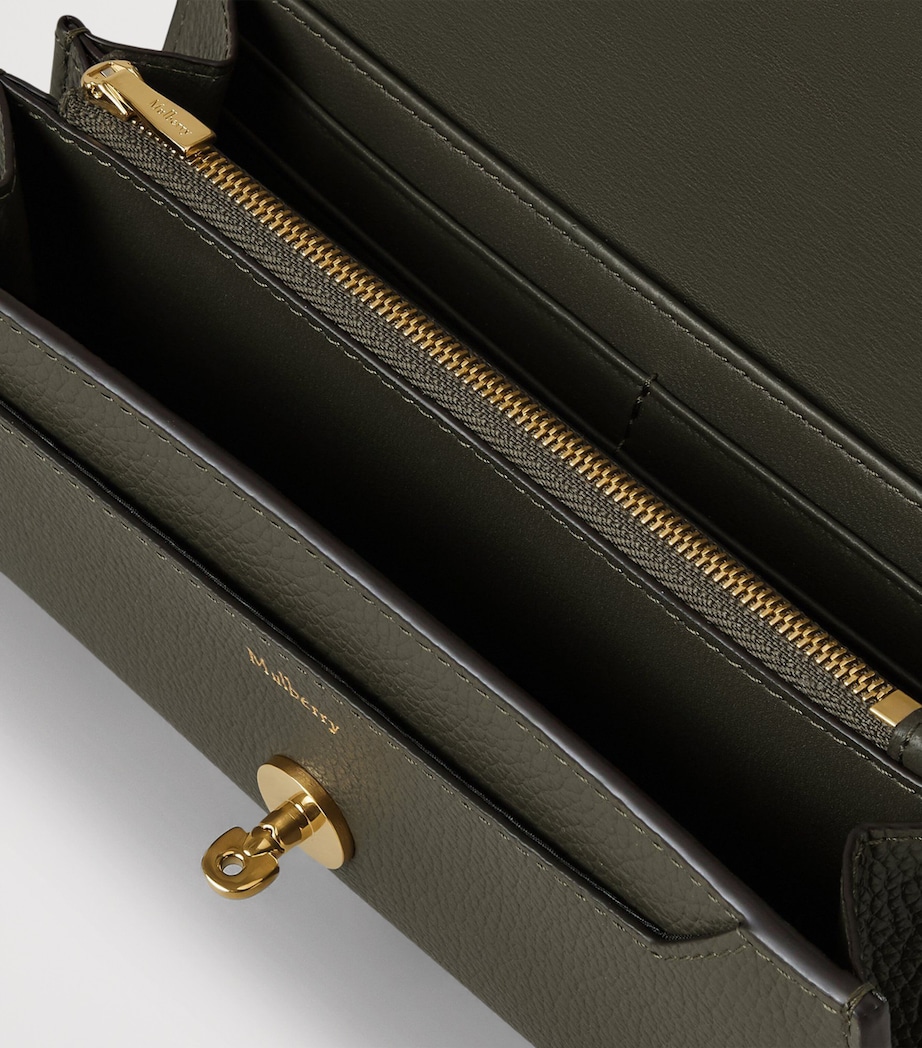 Leather Darley Wallet JUNPER GREEN Image 3