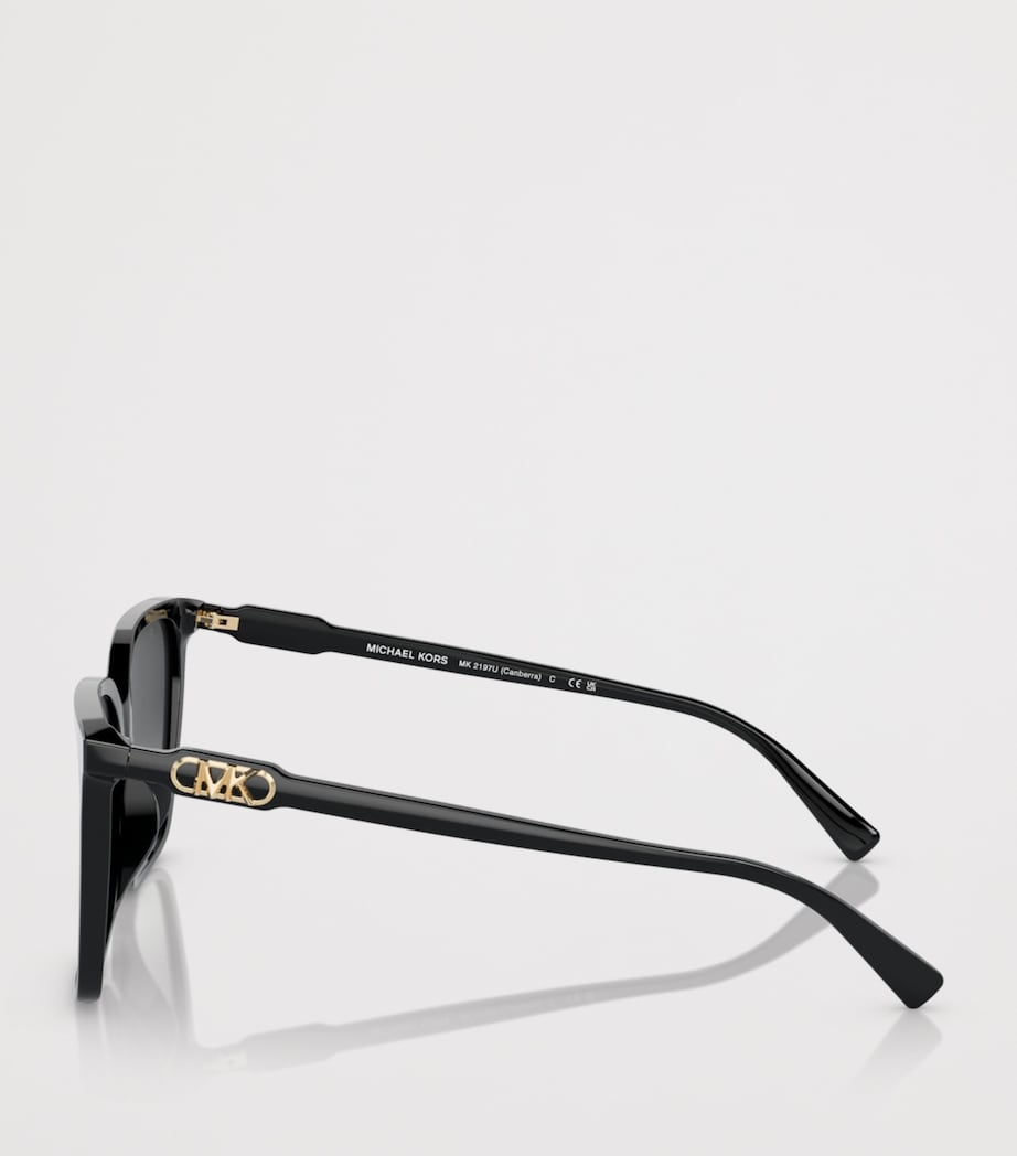 Michael Kors Canberra Square Sunglasses Black Image 3