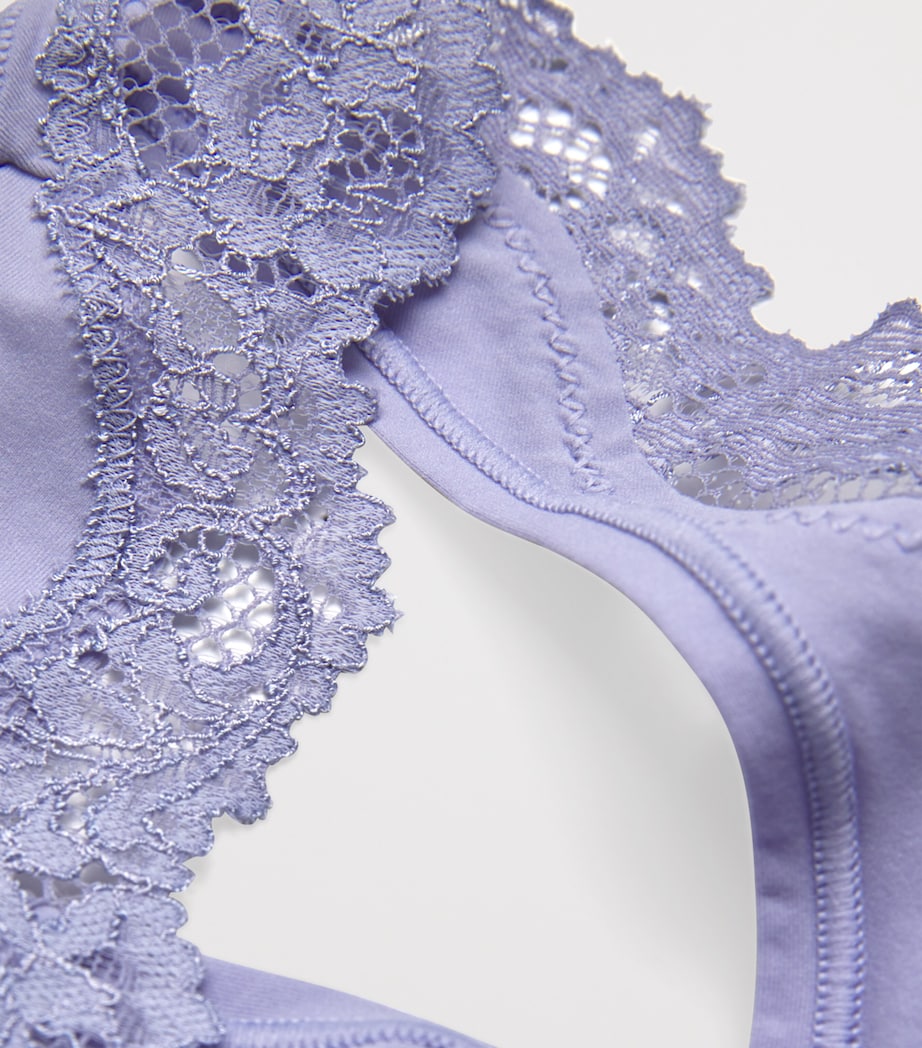 Lace-Trim Fits Everybody Dipped Thong JUPITER Image 4