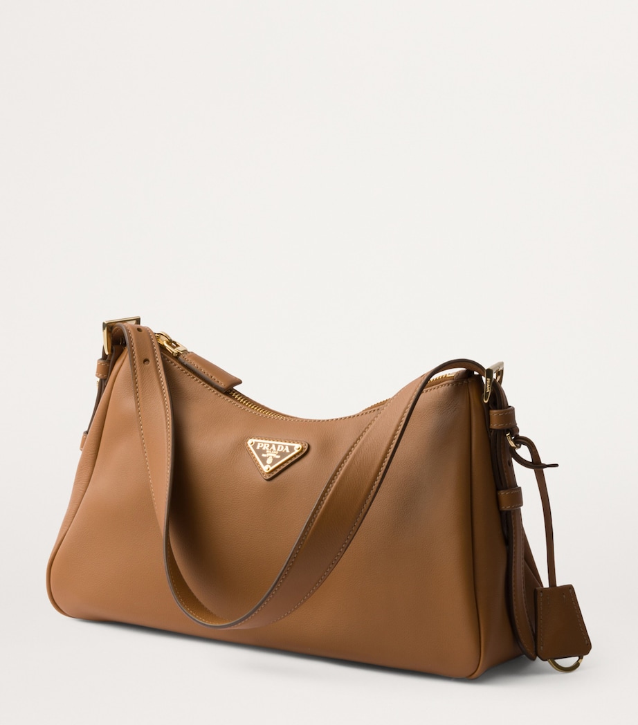 Medium Leather Aimée Shoulder Bag F03BH Image 3