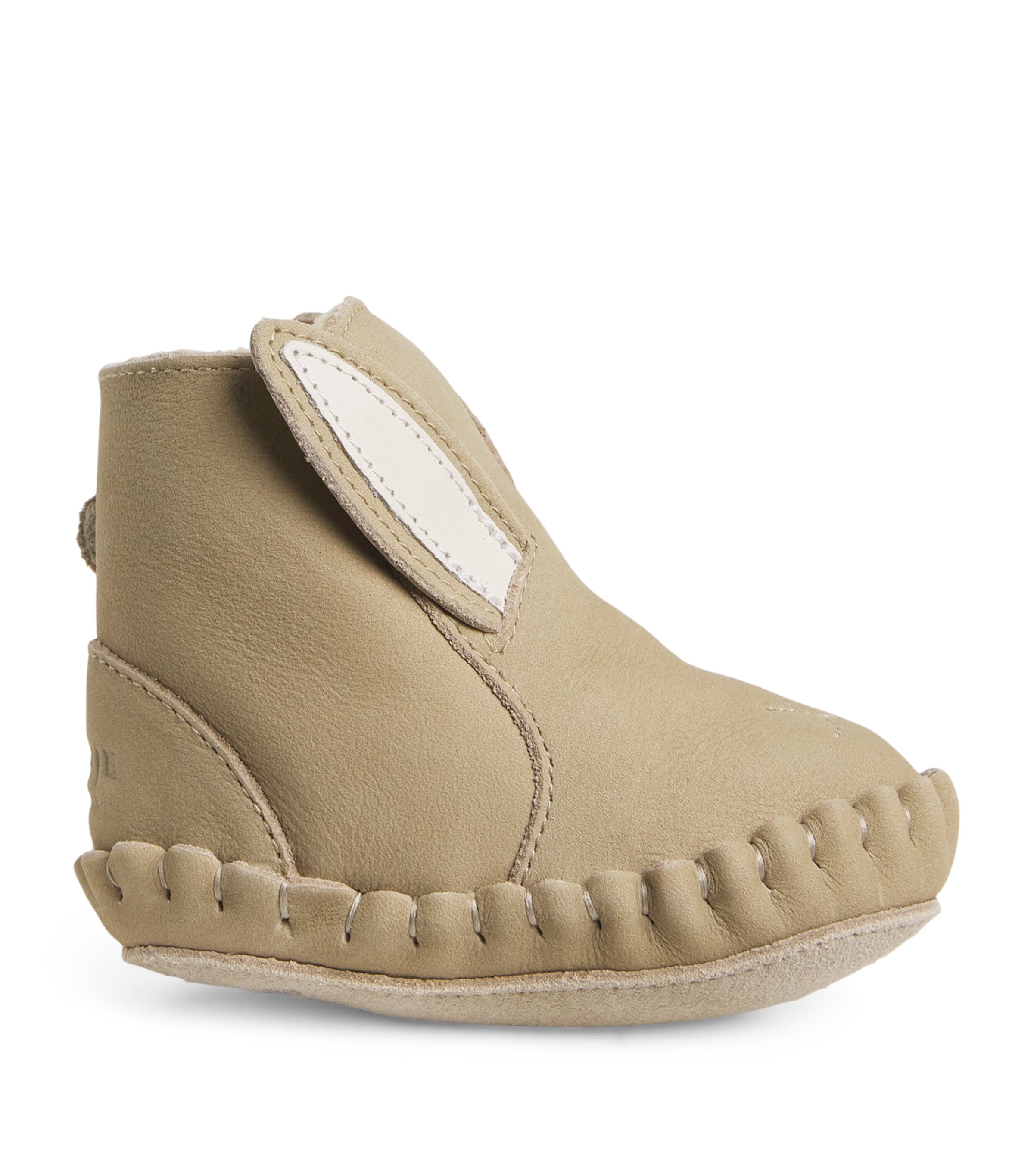 Donsje Kids' Kapi Classic Bunny Booties In Sand
