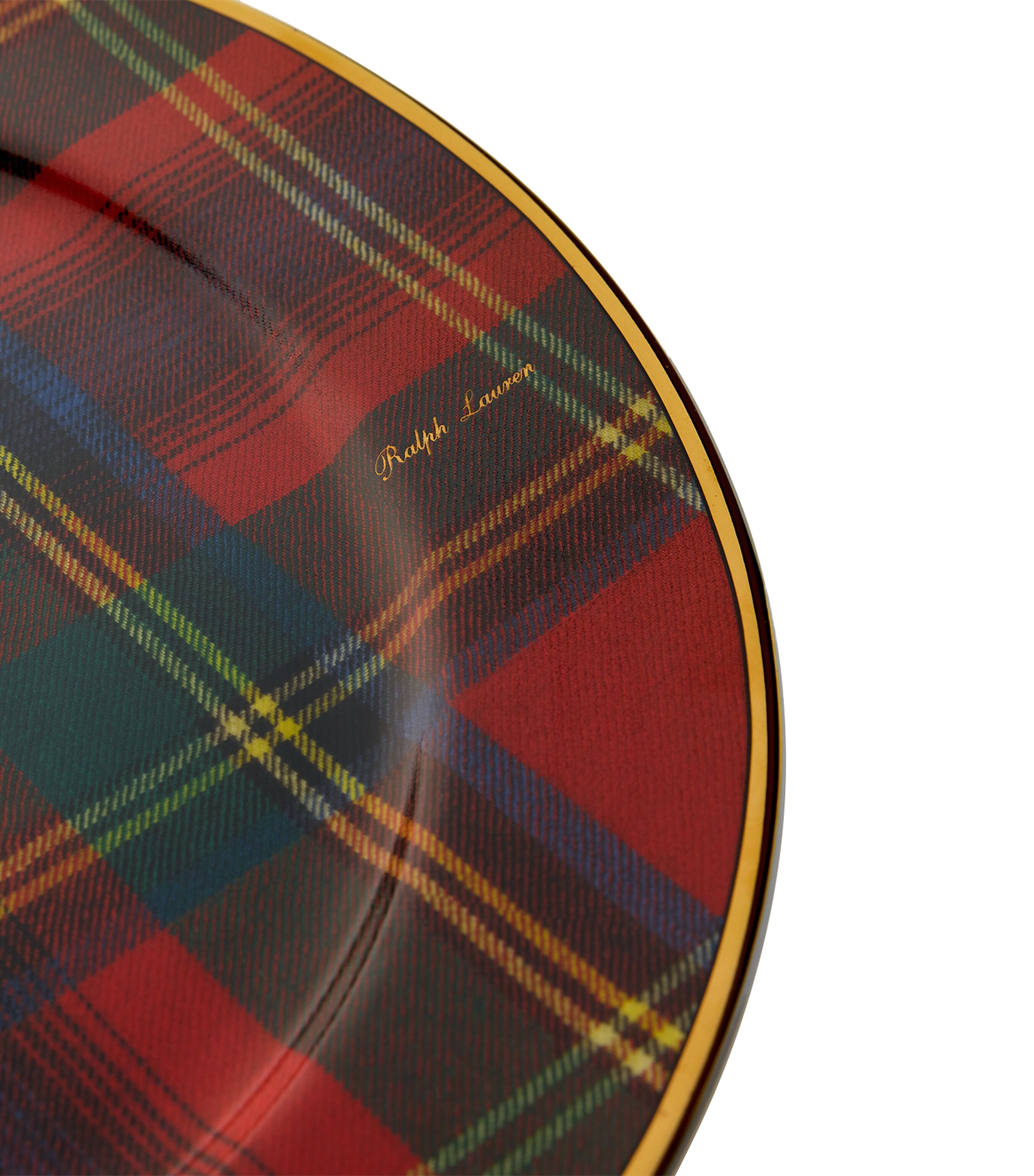 Alexander Charger Plate (32cm) RED MULTI Image 2