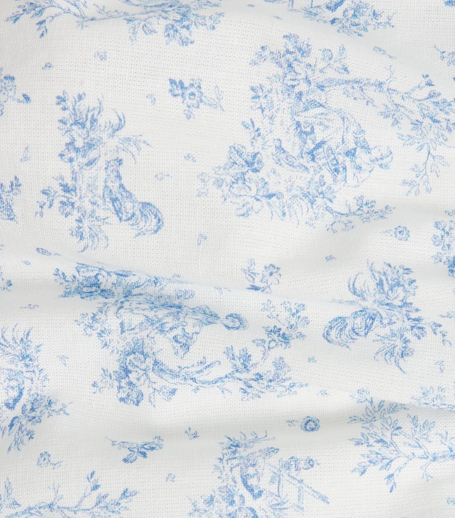 PEPA LONDON Toile Audrey Bloomers (1-24 Months) Blue Image 3