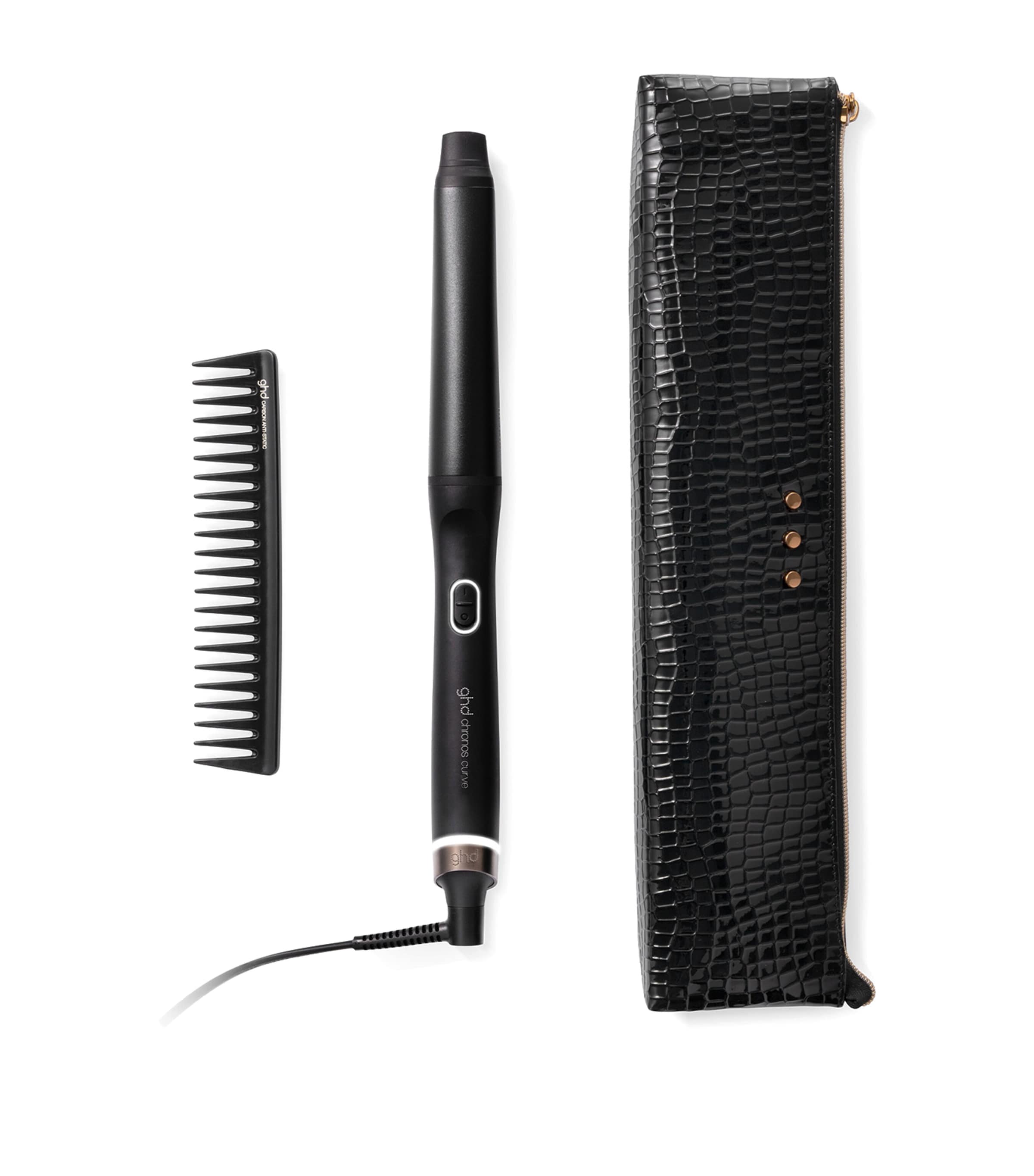 Chronos Curve Conical Curling Wand Gift Set NO COLOUR Image 4