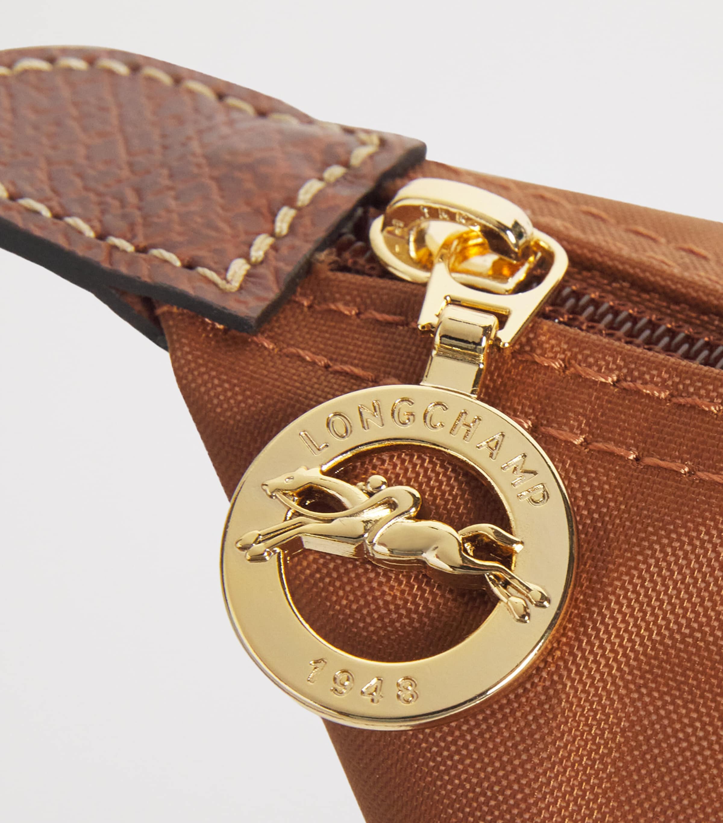 Longchamp Small Le Pliage Original Tote Bag Cognac Image 6