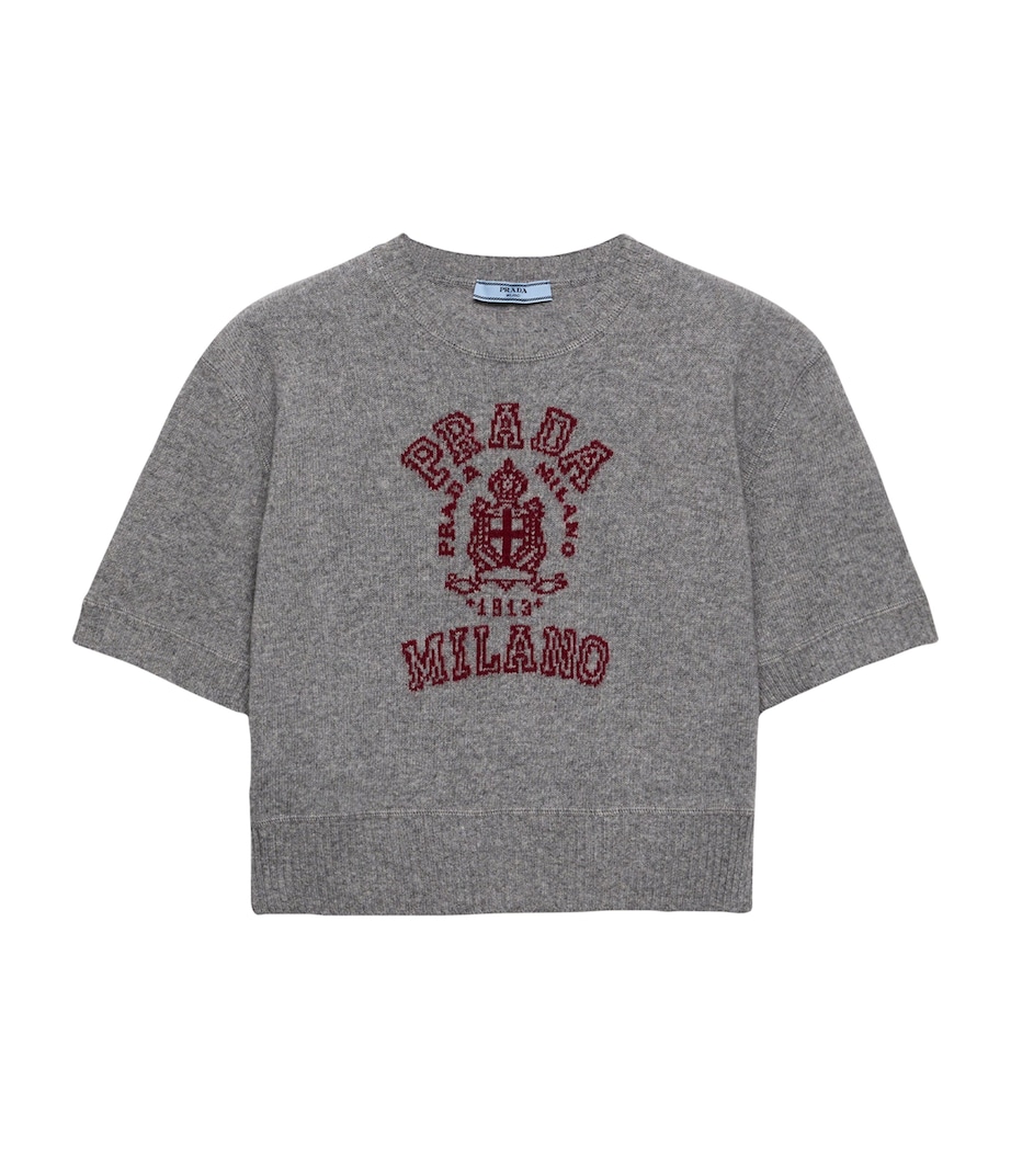 Wool-Cashmere Logo Sweater F0ETA Image 1
