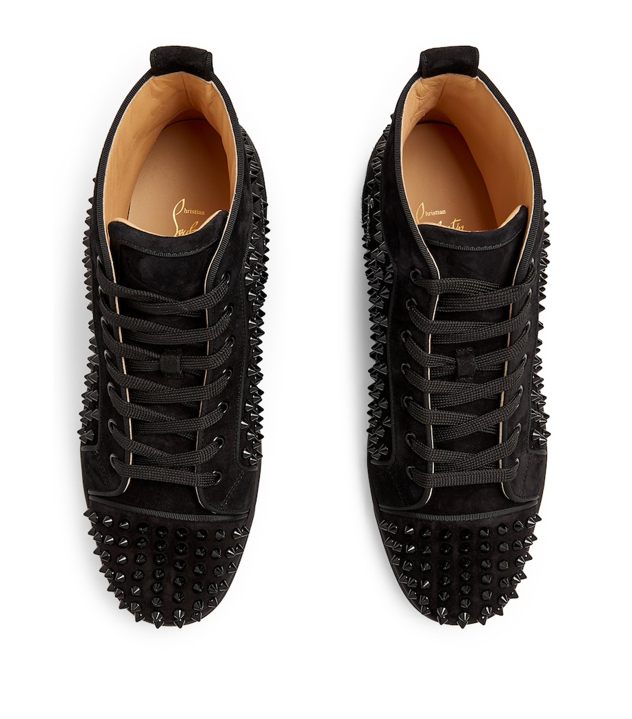 Louis Orlato Suede High-Top Sneakers B049 Image 4