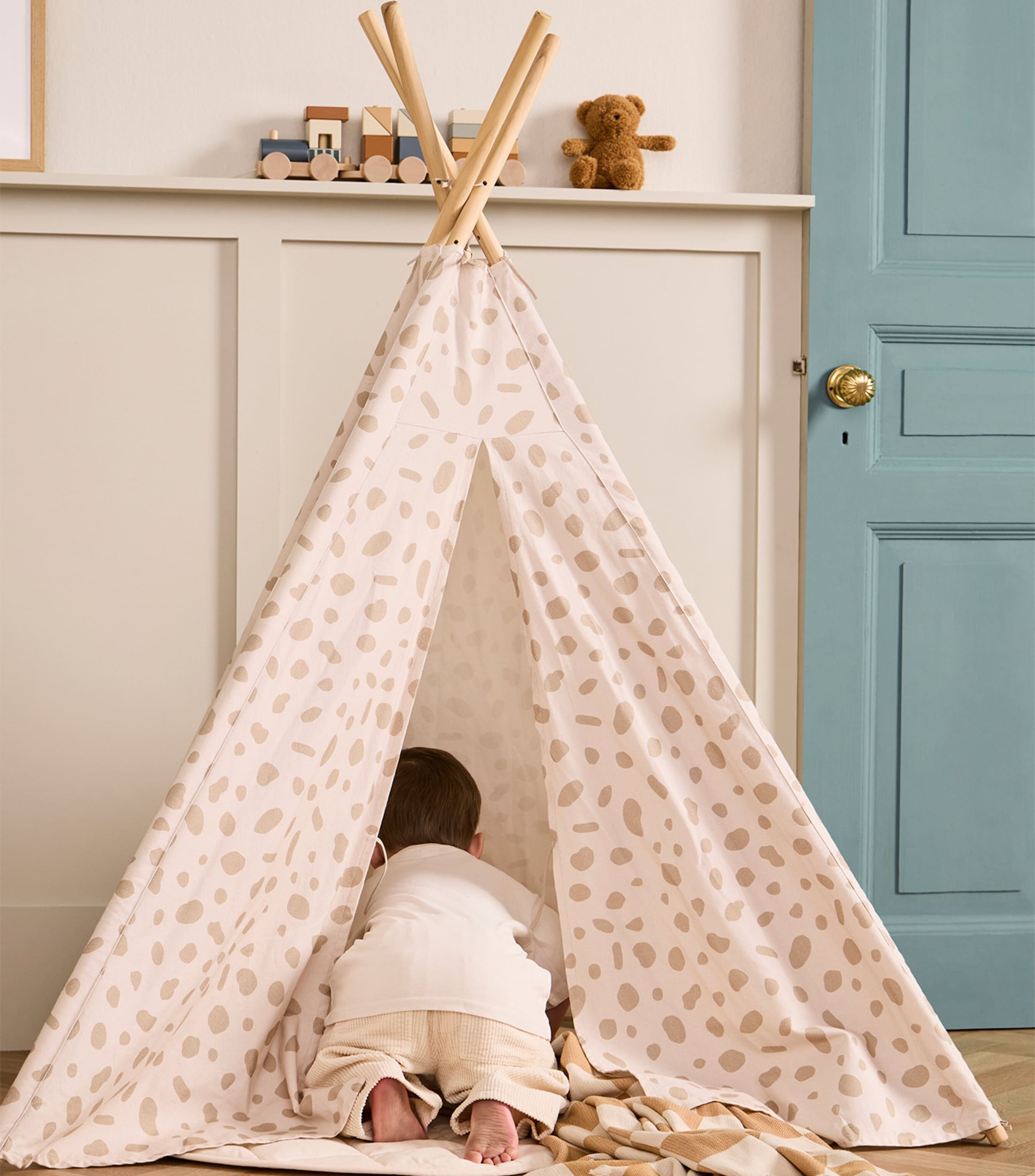 Kids Concept Printed Tipi Tent Image 2