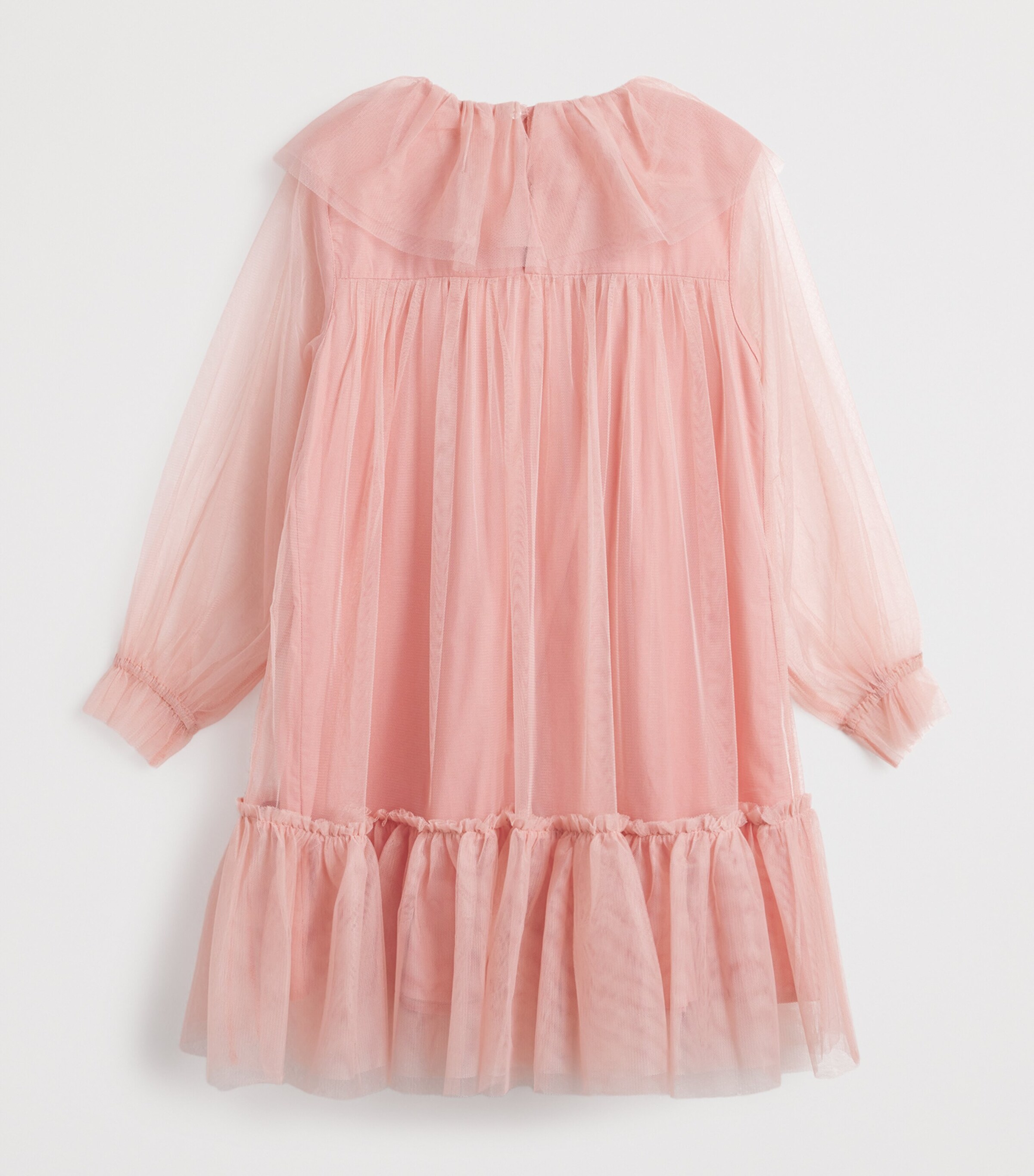 KONGES SLOJD Tulle Bow Dress (18 Months-4 Years) Mellow Rose Image 2