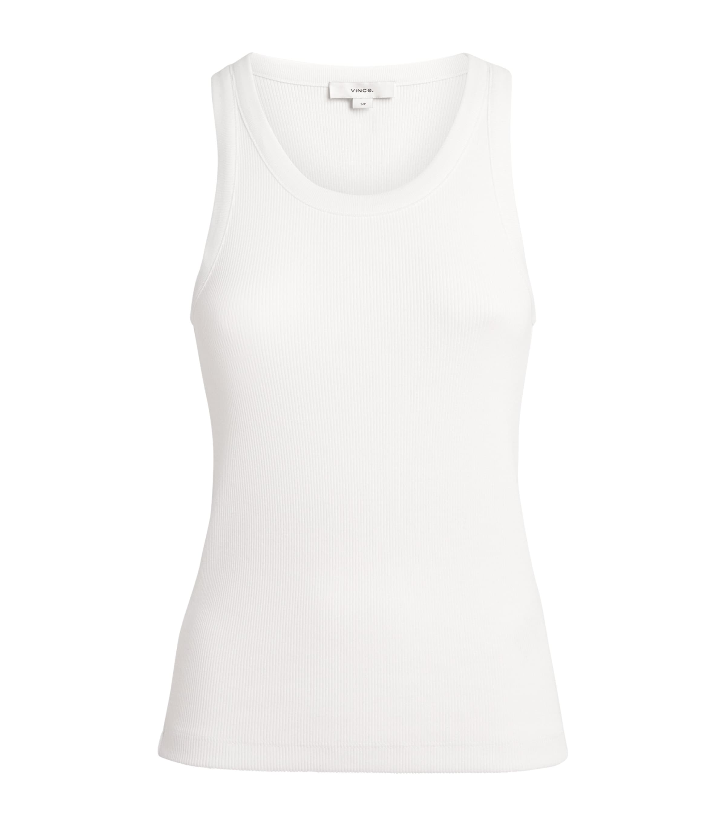 Ribbed Tank Top 137OWT OPTIC WHITE Image 1