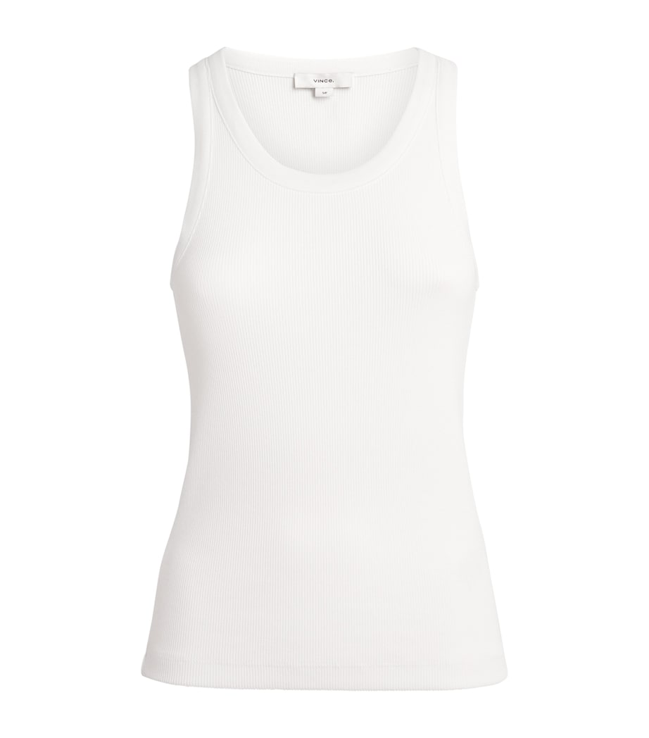 Ribbed Tank Top 137OWT OPTIC WHITE Image 1