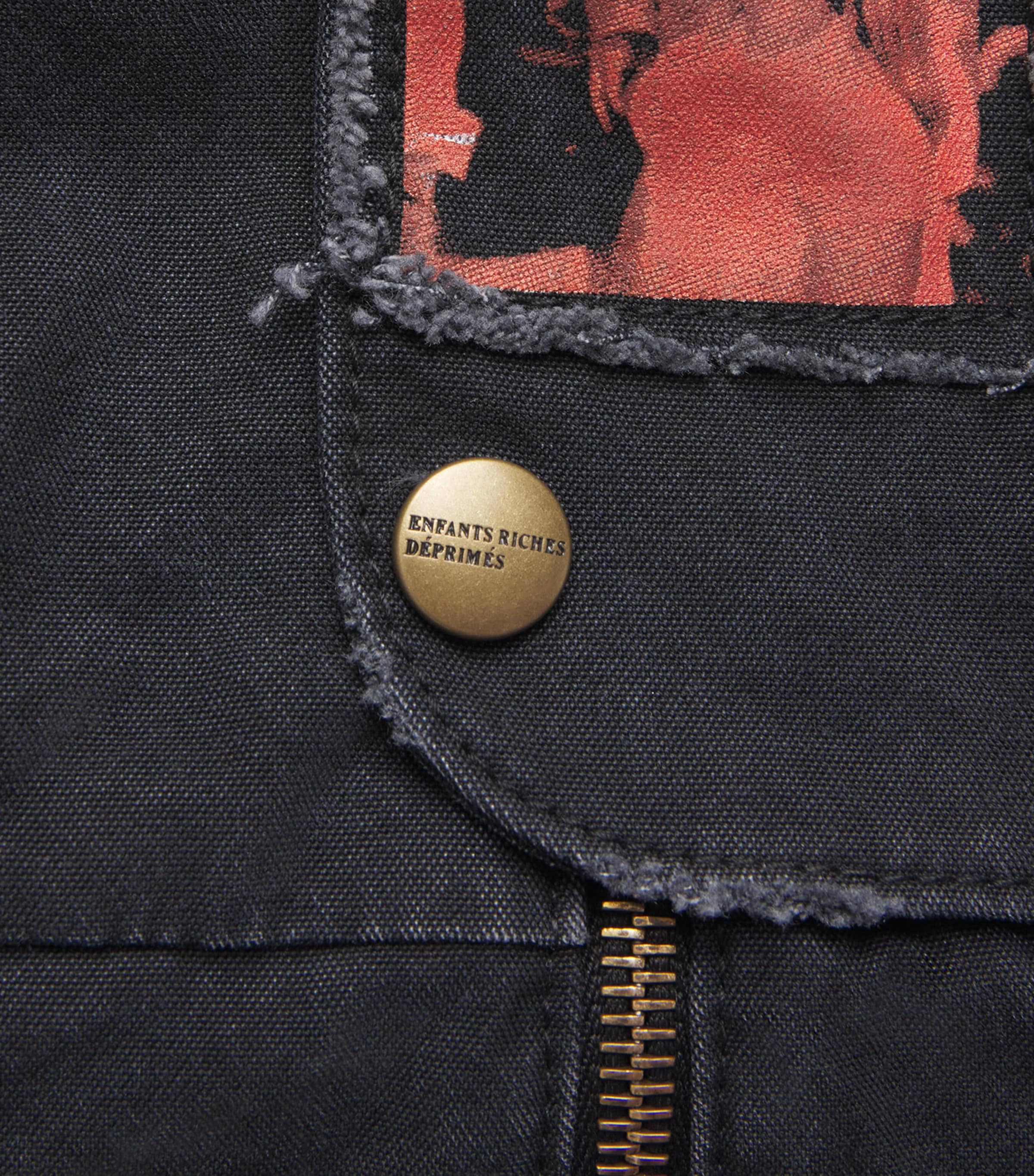 Cotton Constructivist Hunting Jacket FADED BLACK Image 5