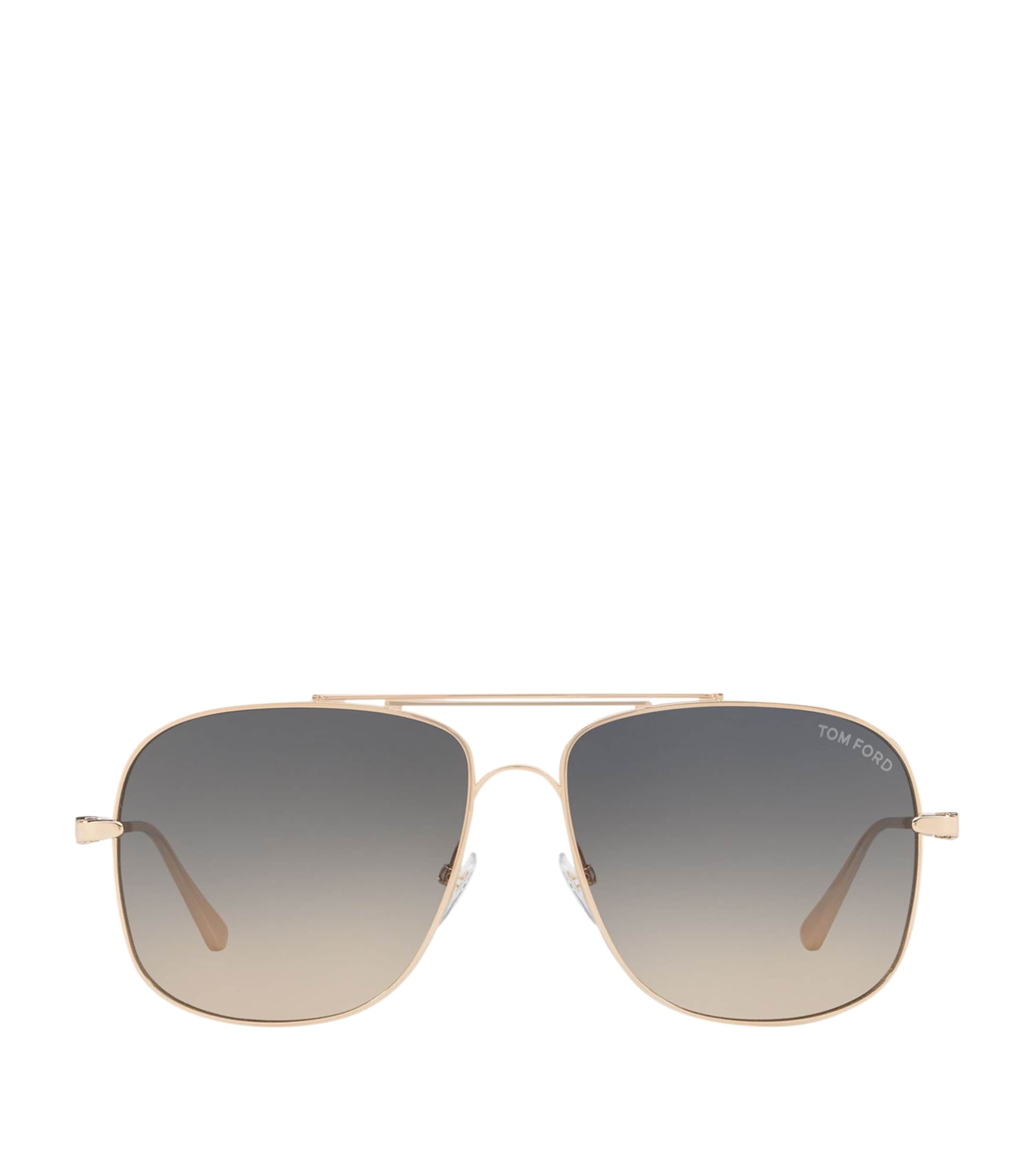 Tom Ford Metal Ft0669 Sunglasses In Gold