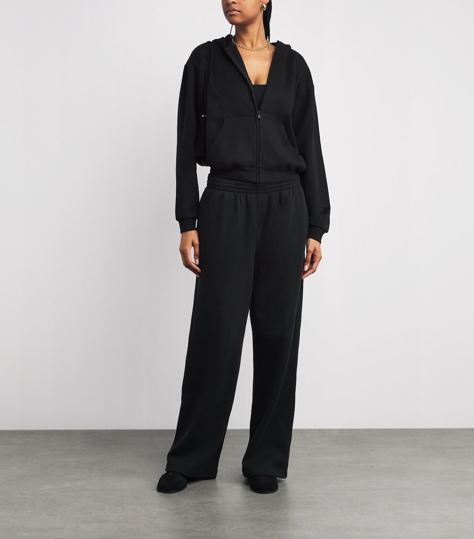 Cotton-Blend Fleece Classic Hoodie ONYX Image 2