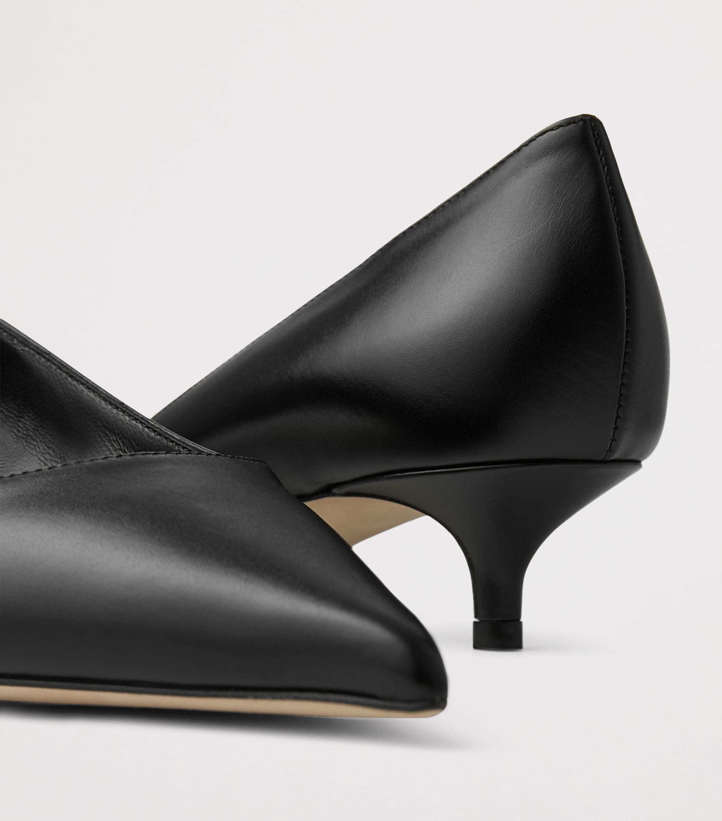 Amelia 35 Leather Pumps BLACK Image 6