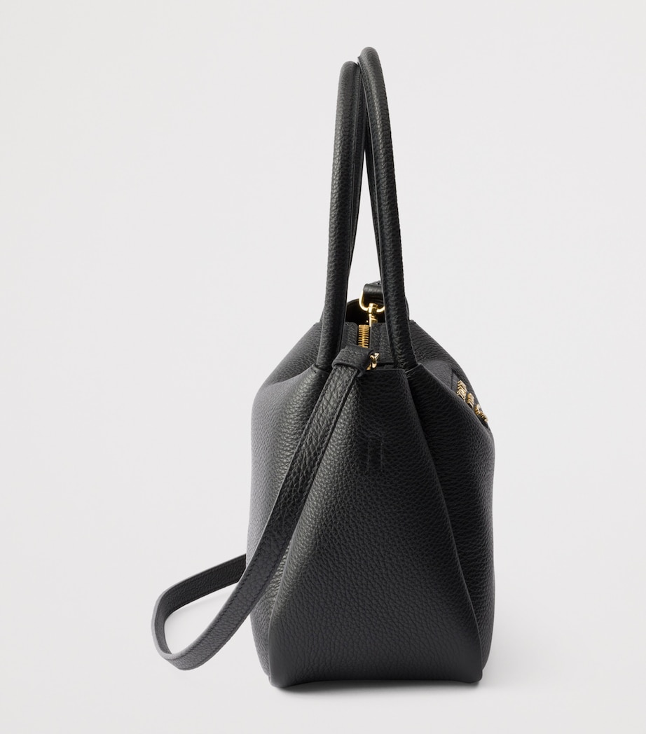 Small Leather Top-Handle Bag F0632 Image 5