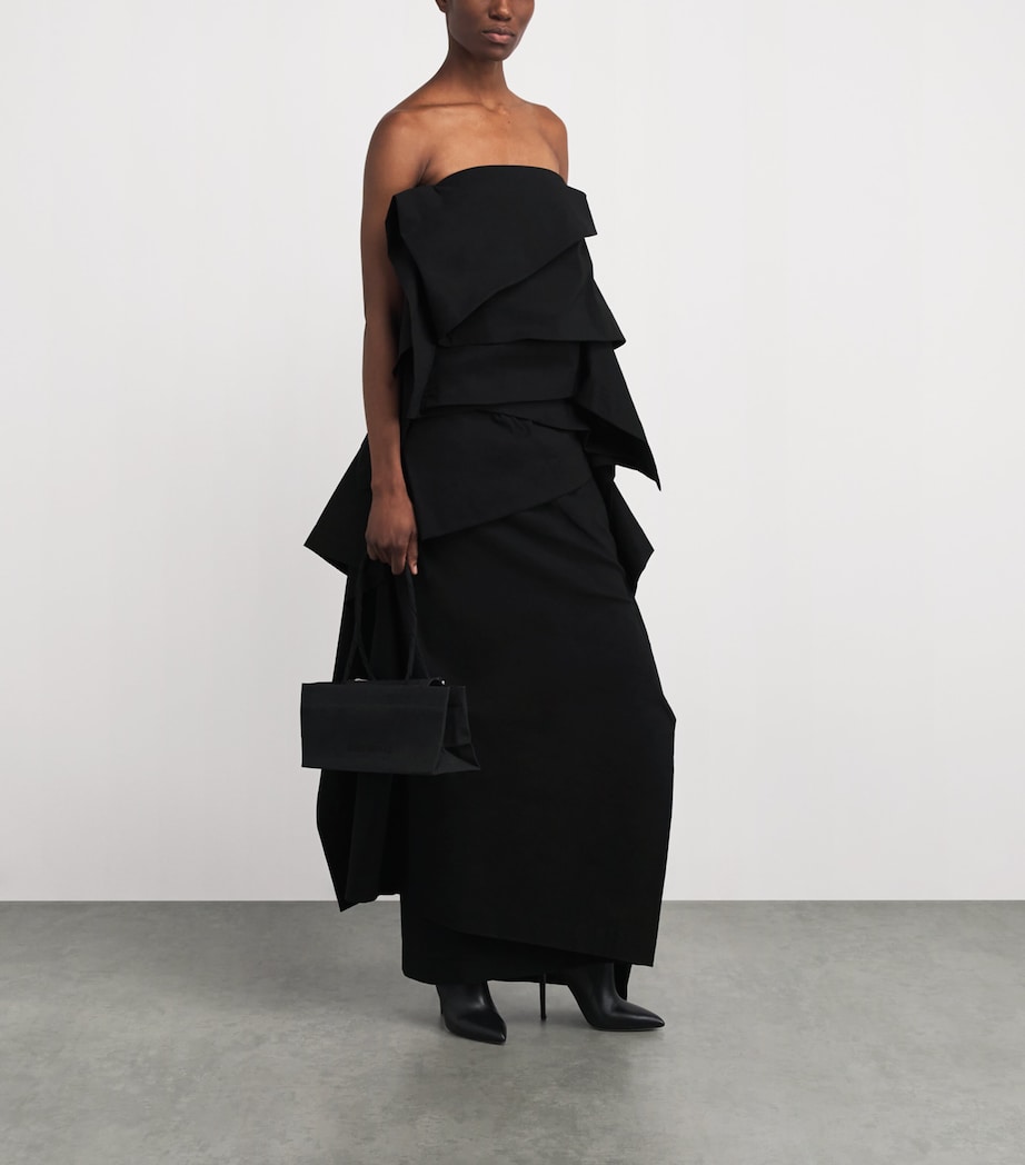 Collapsing Sculpture Top BLACK Image 2