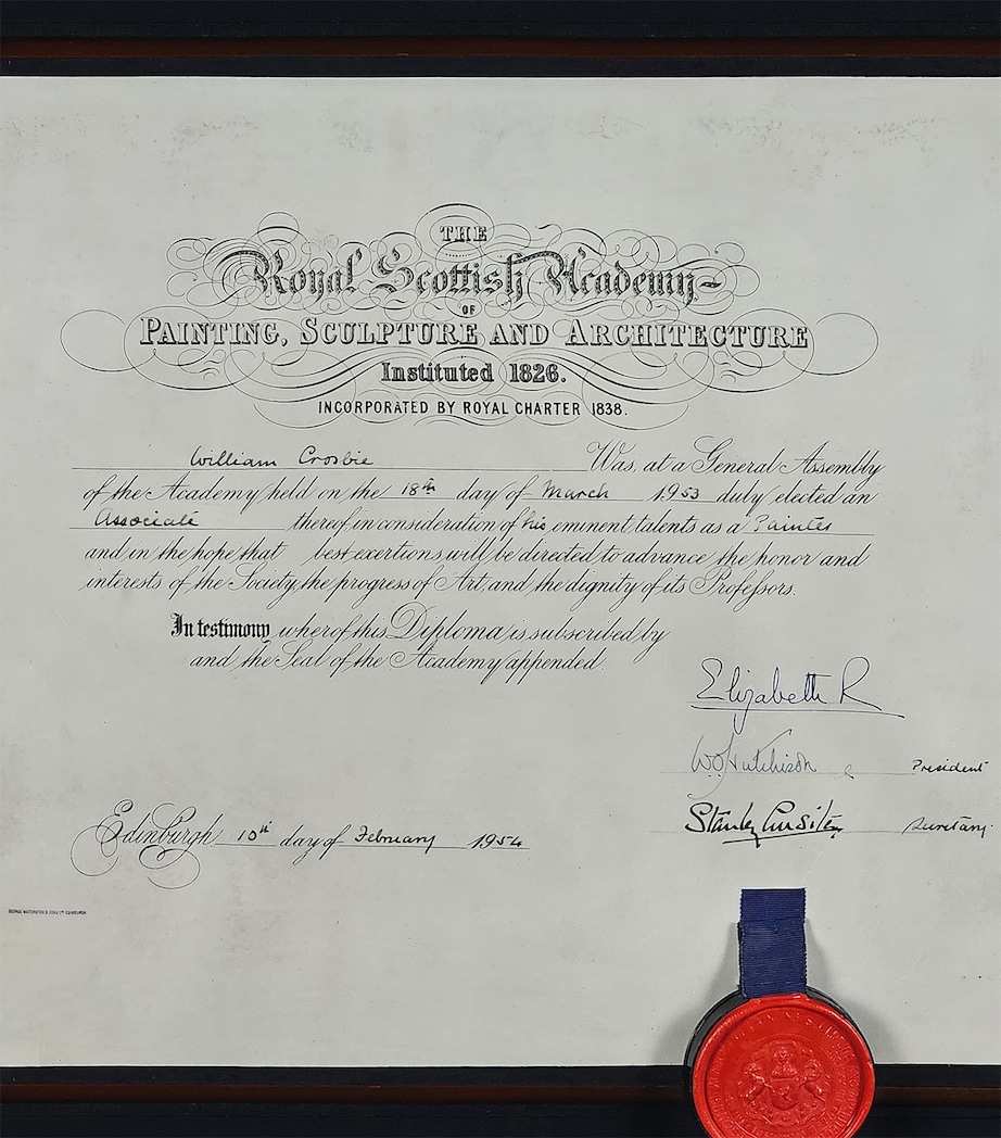 Queen Elizabeth II Signed 1954 Document Framed Display MULTI Image 2