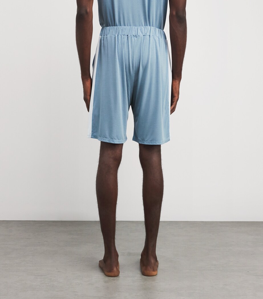 Jersey Contrast Shorts OCEAN/LIGHT BLUE Image 4