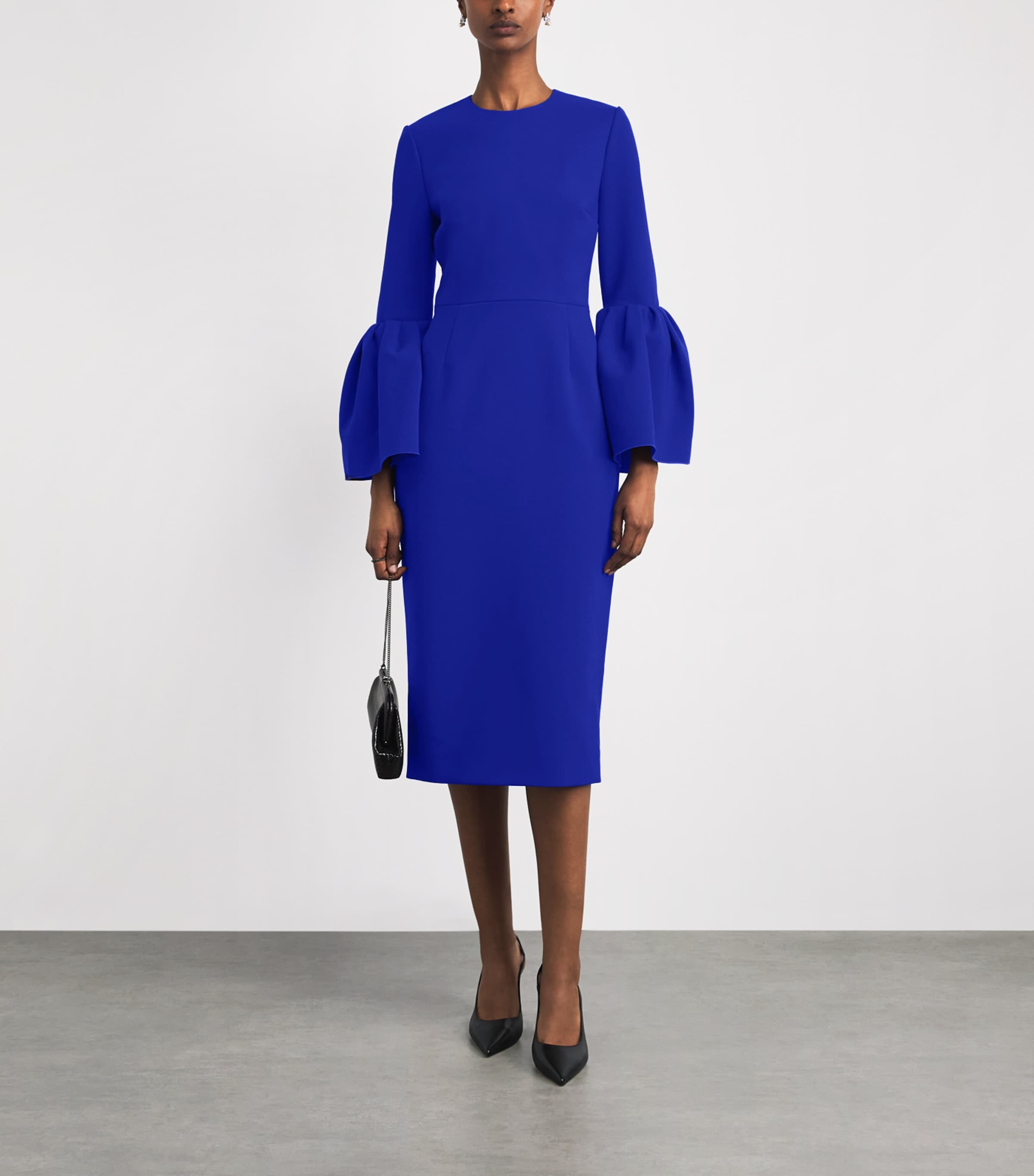 Roksanda Womens Margo Midi Dress Iris Image 2