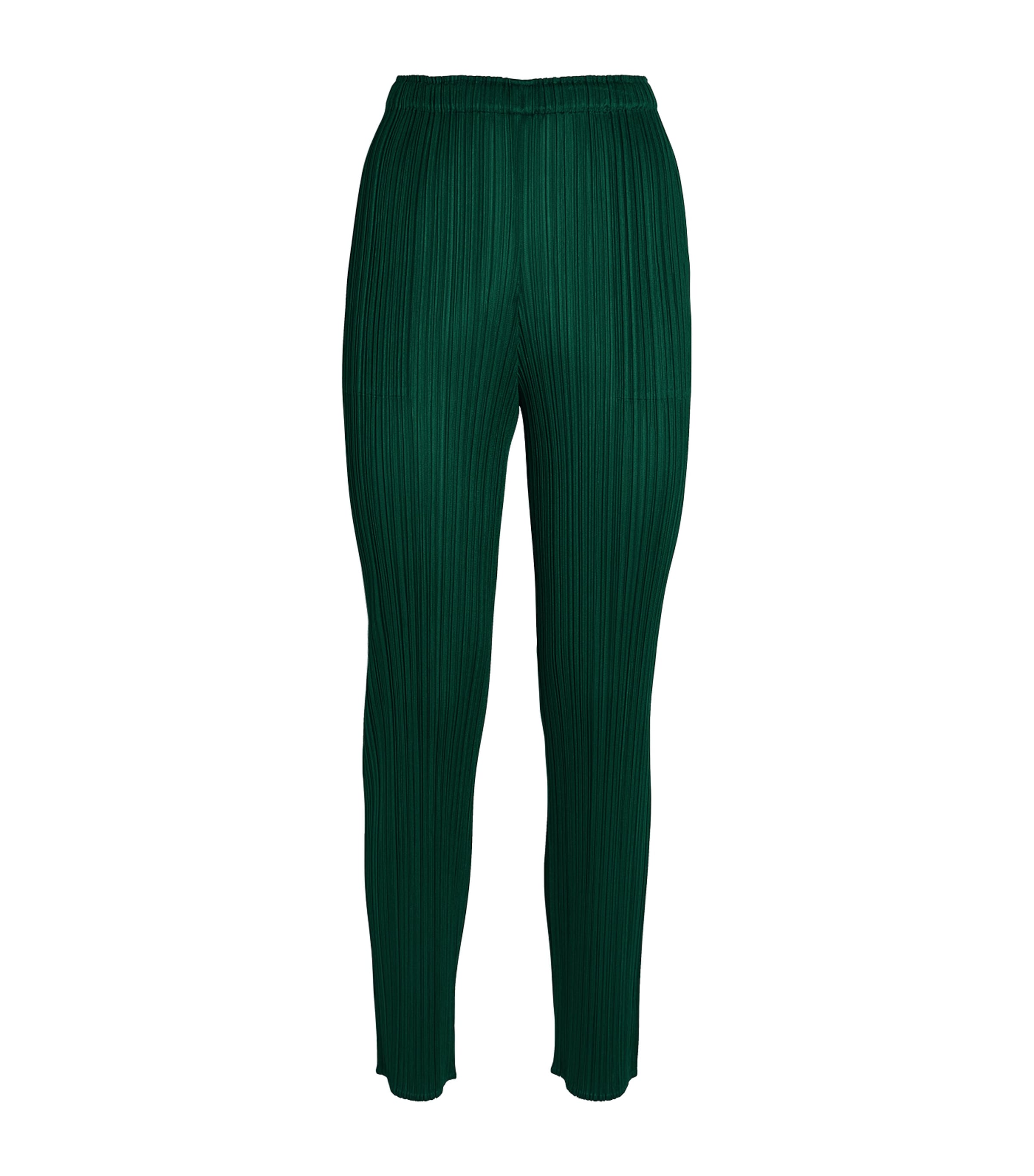 Pleats Please Issey Miyake Womens Basics Straight Trousers Image 1