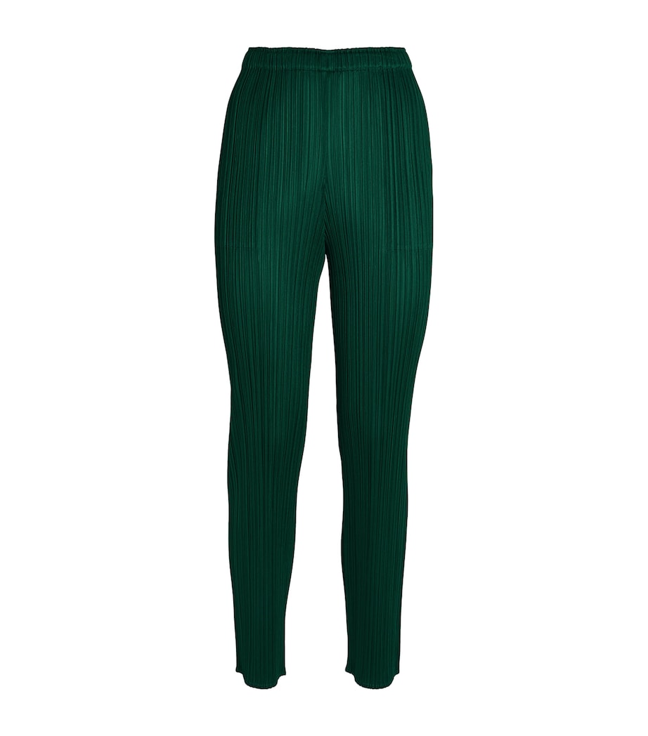 Pleats Please Issey Miyake Womens Basics Straight Trousers Image 1