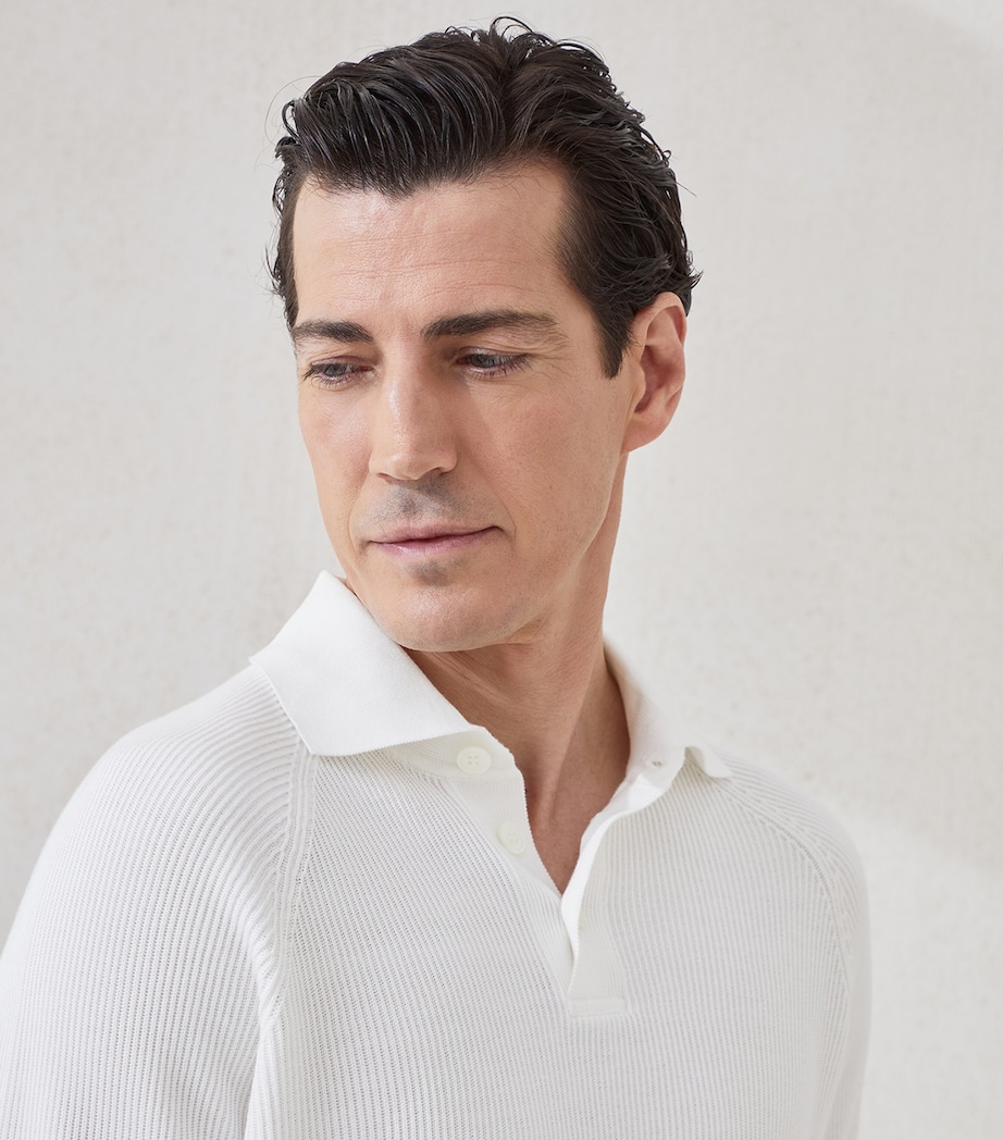 Cotton Polo Sweater CO312 Image 6