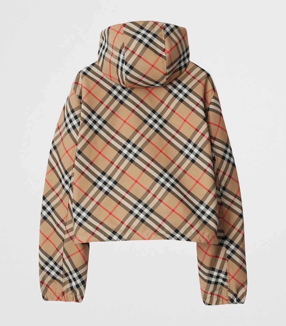 Technical Reversible Hooded Jacket SAND IP CHECK Image 4