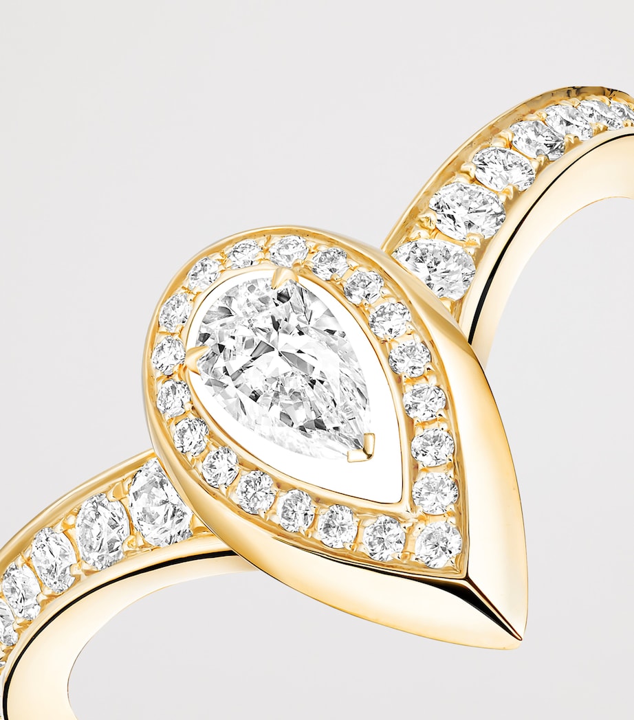 Messika Fiery Yellow Gold and Diamond Ring Yellow Gold Image 3