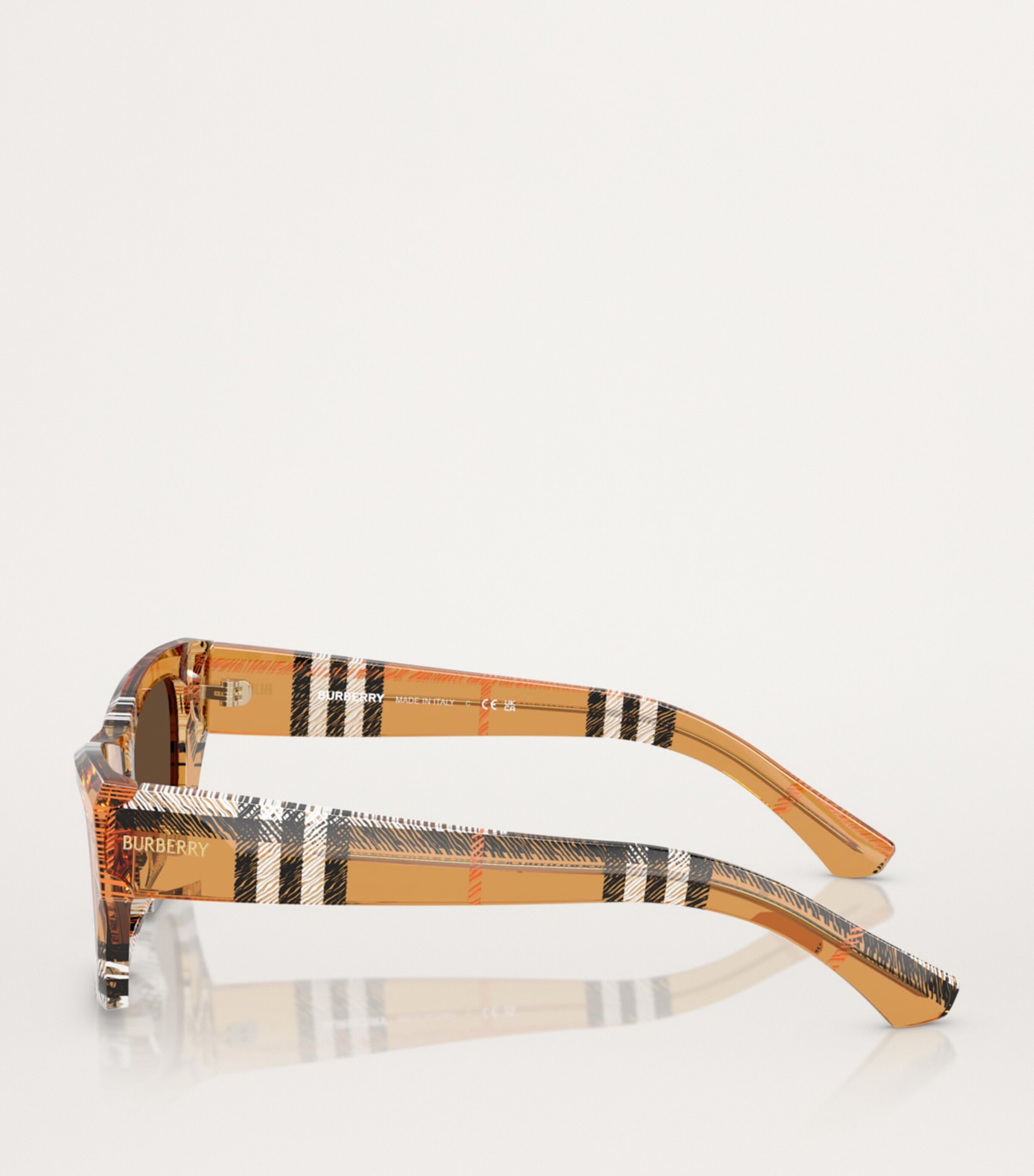 Acetate Square Cat Eye Sunglasses 414673 Image 3