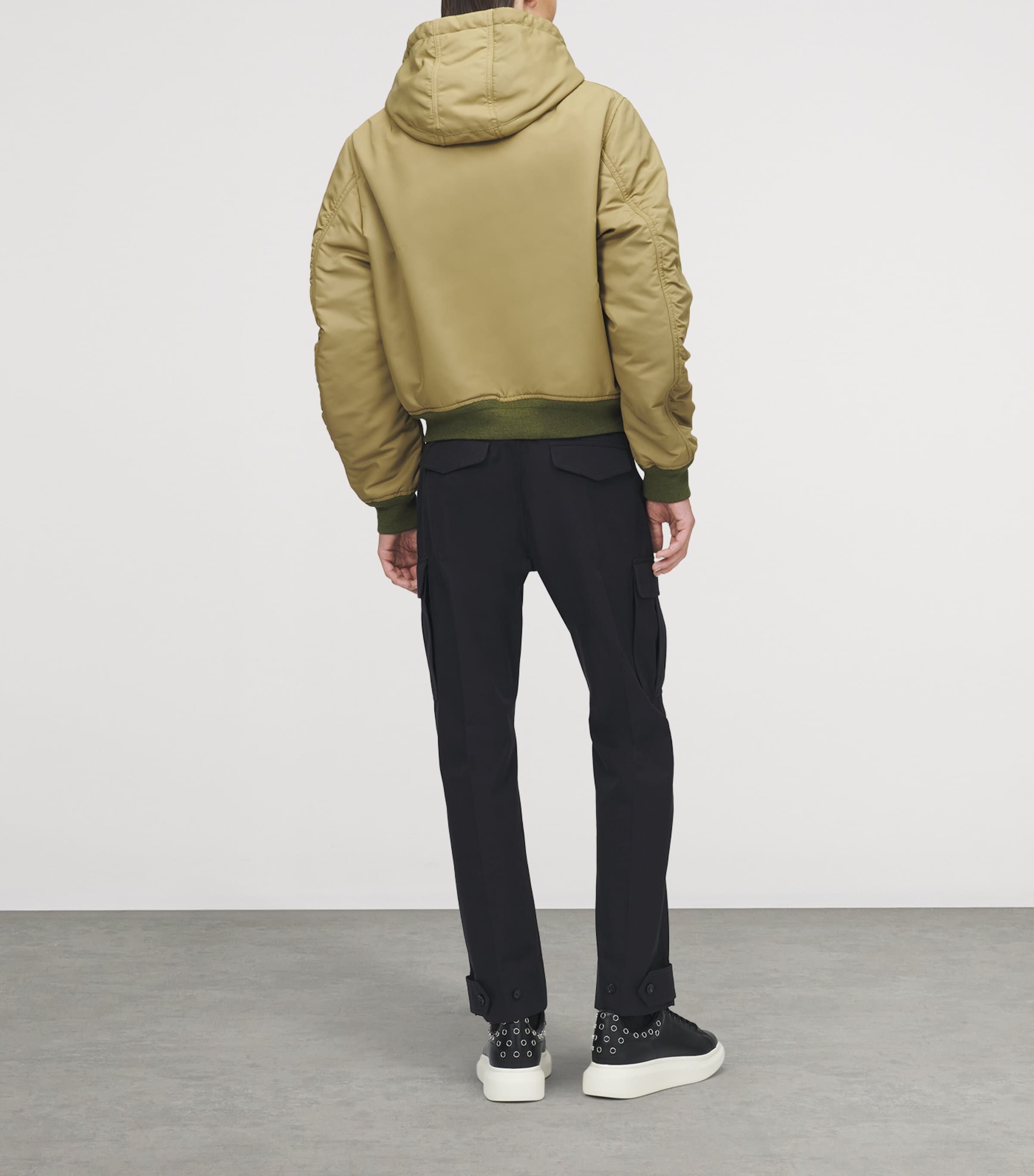 Logo Appliqué Bomber Jacket 2841 Image 5